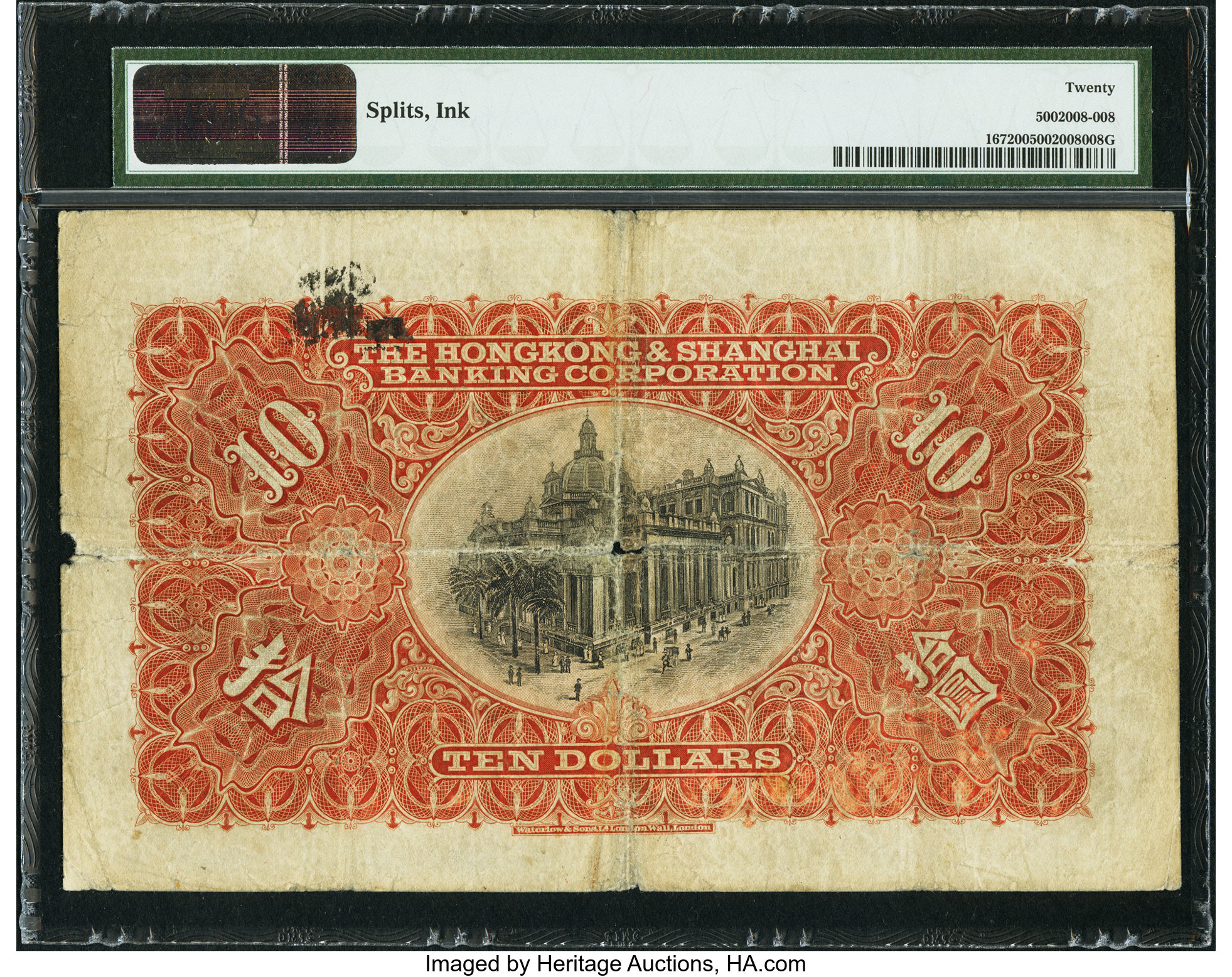 image for: Hong Kong  10 dollars(B650c)