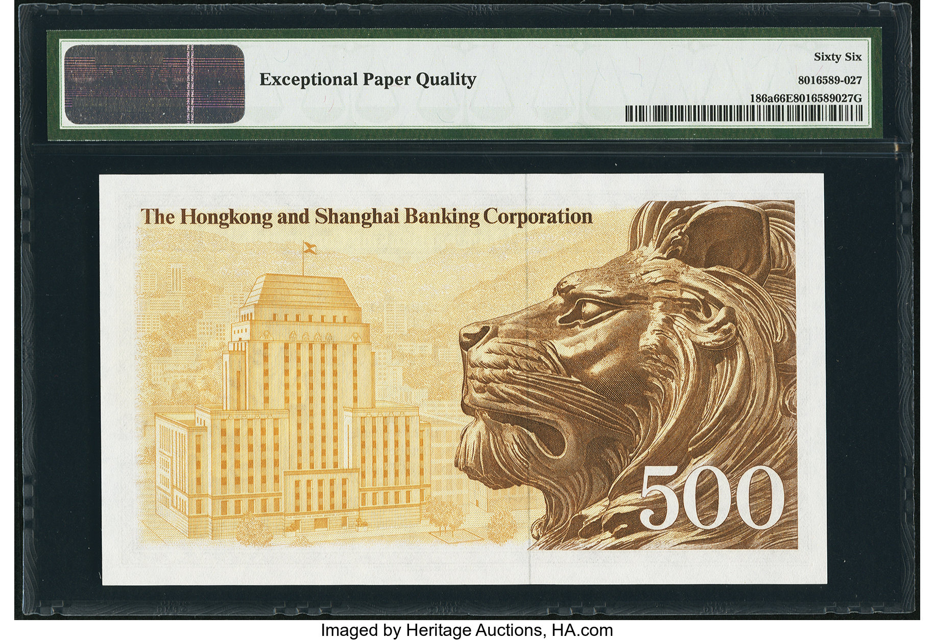 image for: Hong Kong  500 dollars (B669a)