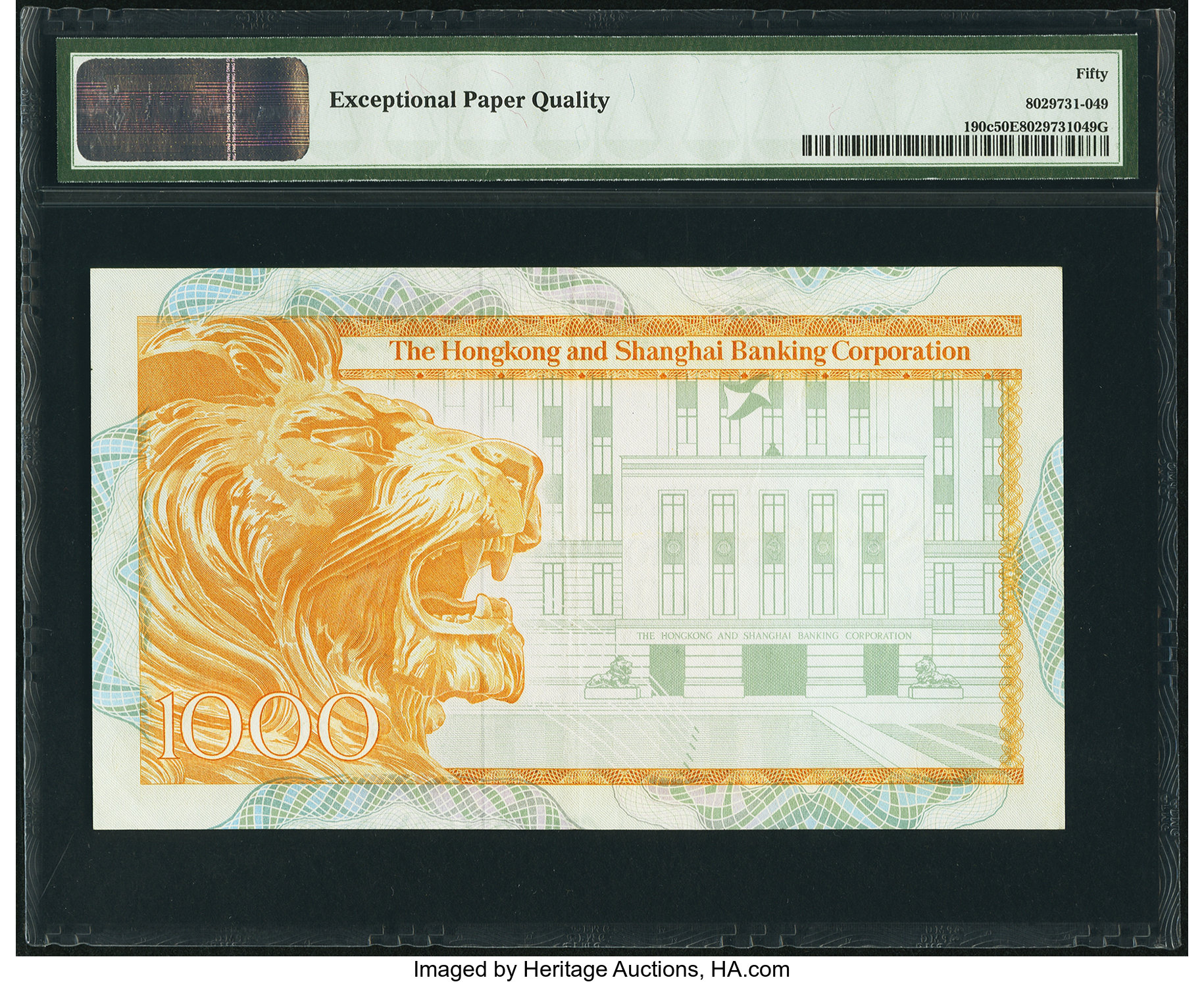 image for: Hong Kong  1,000 dollars (B671s)
