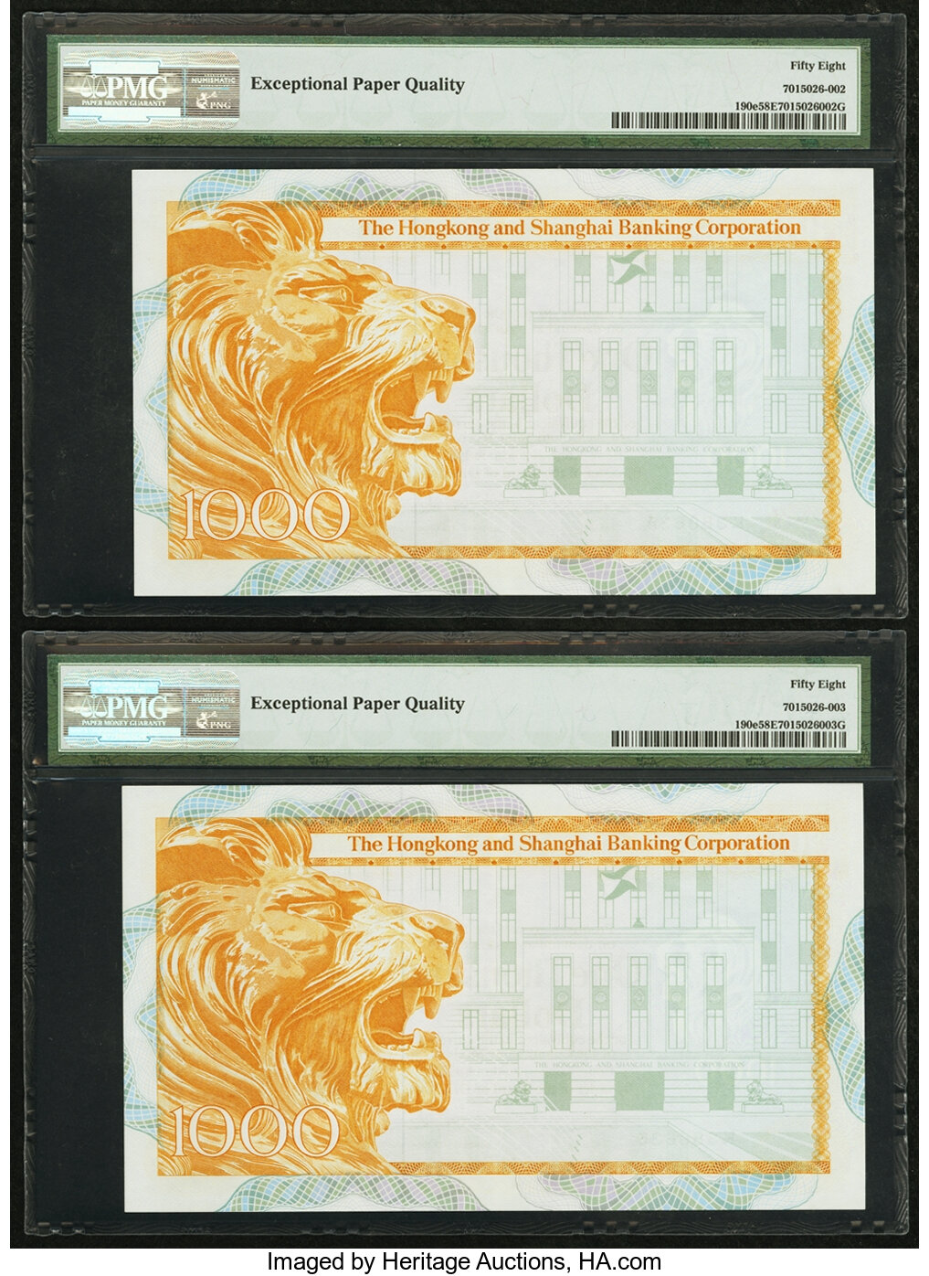 image for: Hong Kong  1,000 dollars (B671a)