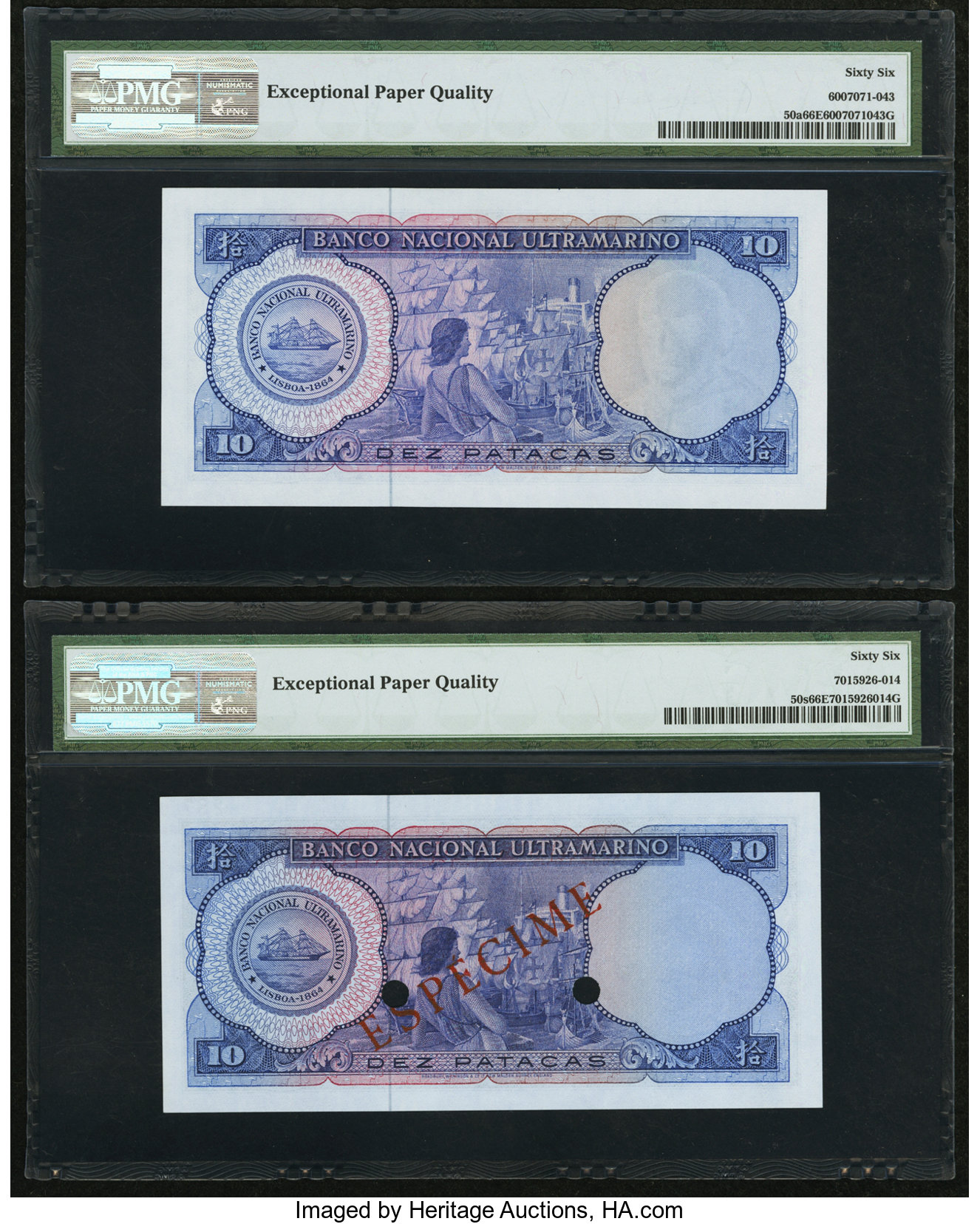 image for: Macau  10 patacas (B052a)