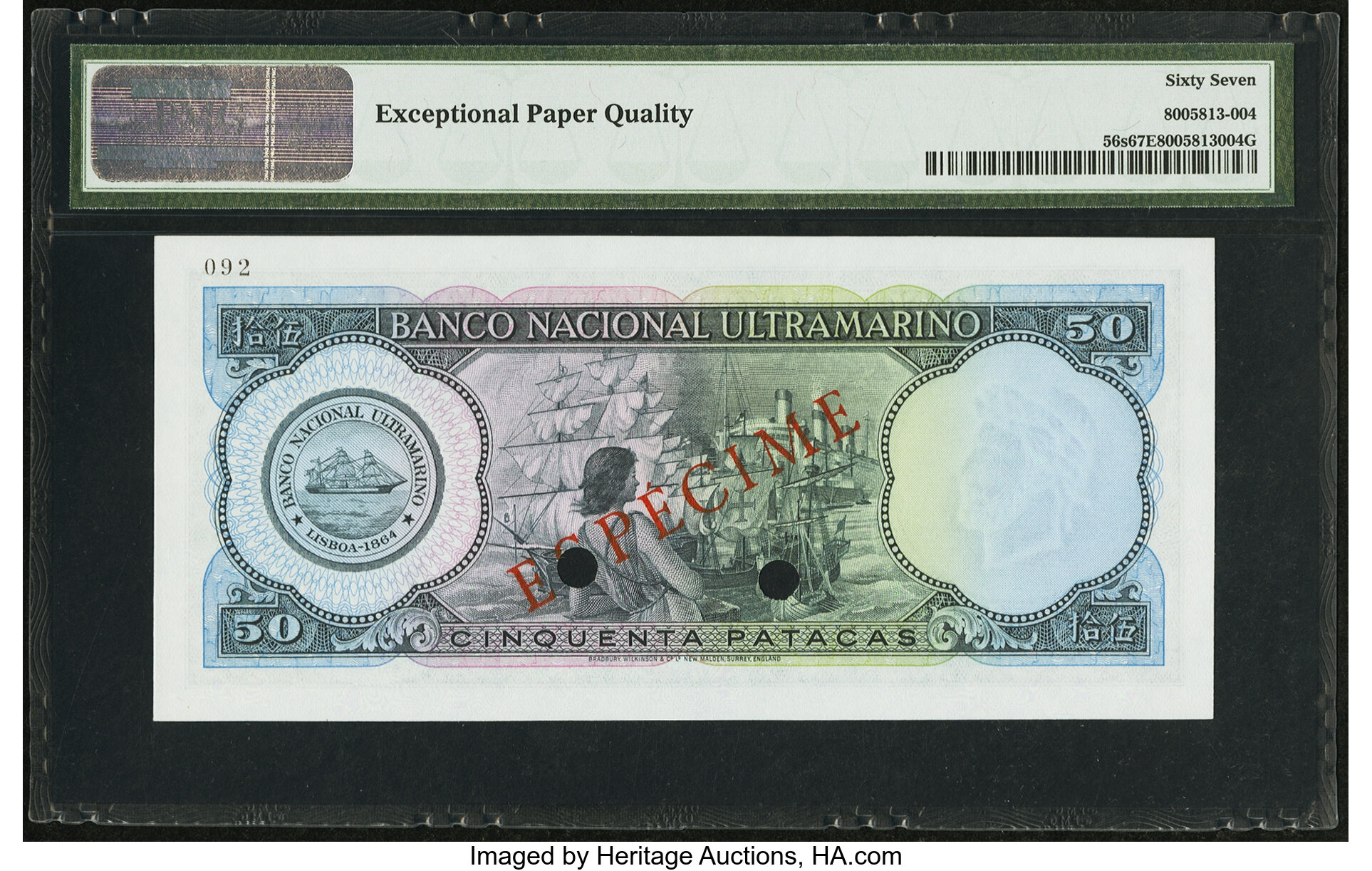 image for: Macau  50 patacas (B048hs)