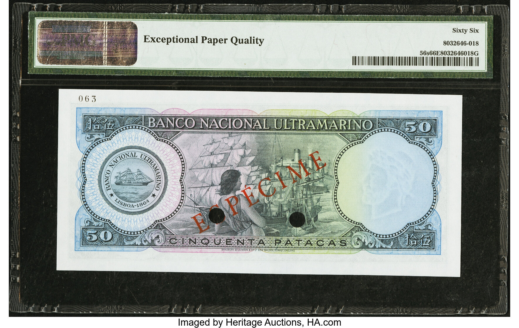image for: Macau  50 patacas (B048gs)