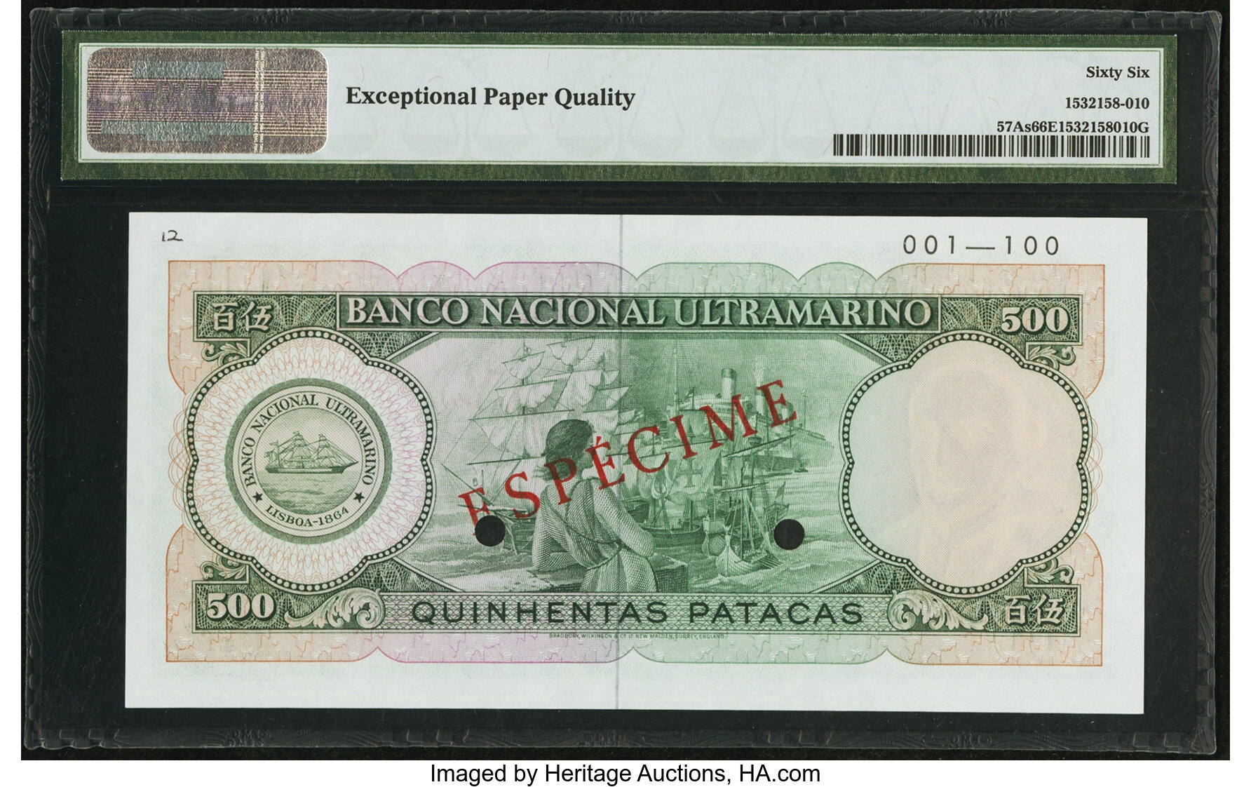 image for: Macau  100 patacas (B054ks)