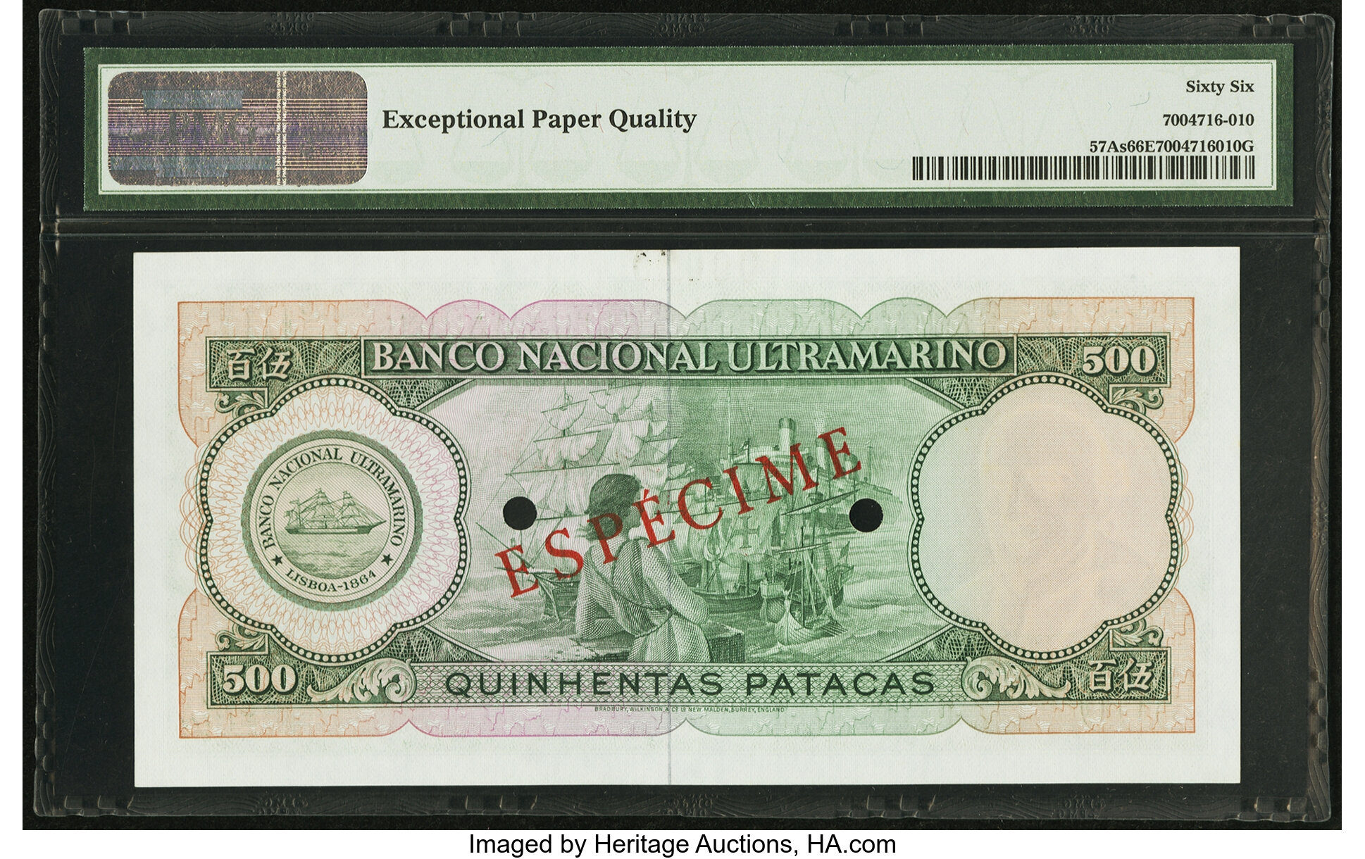 image for: Macau  100 patacas (B054gs)