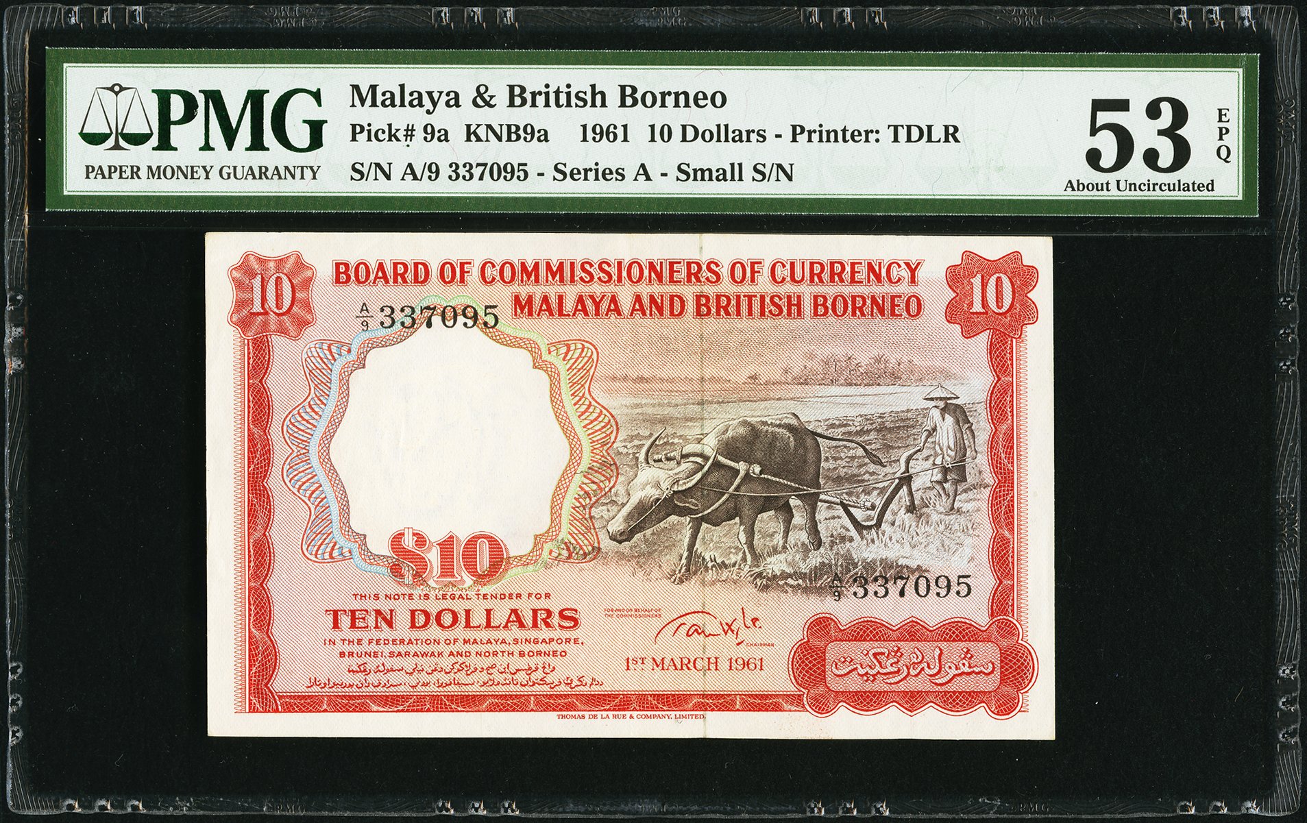 image for: Malaya and British Borneo  10 dollars(B109a)
