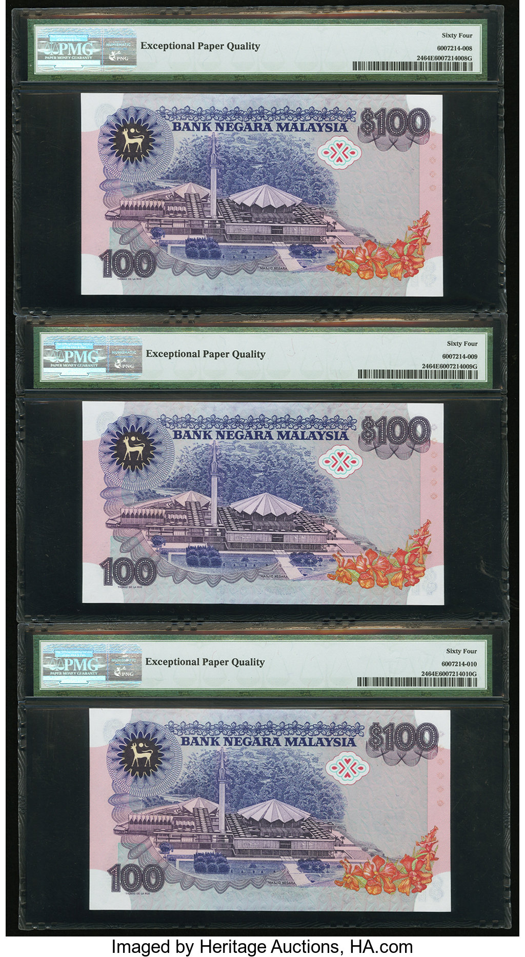 image for: Malaysia  100 ringgit (B124az)