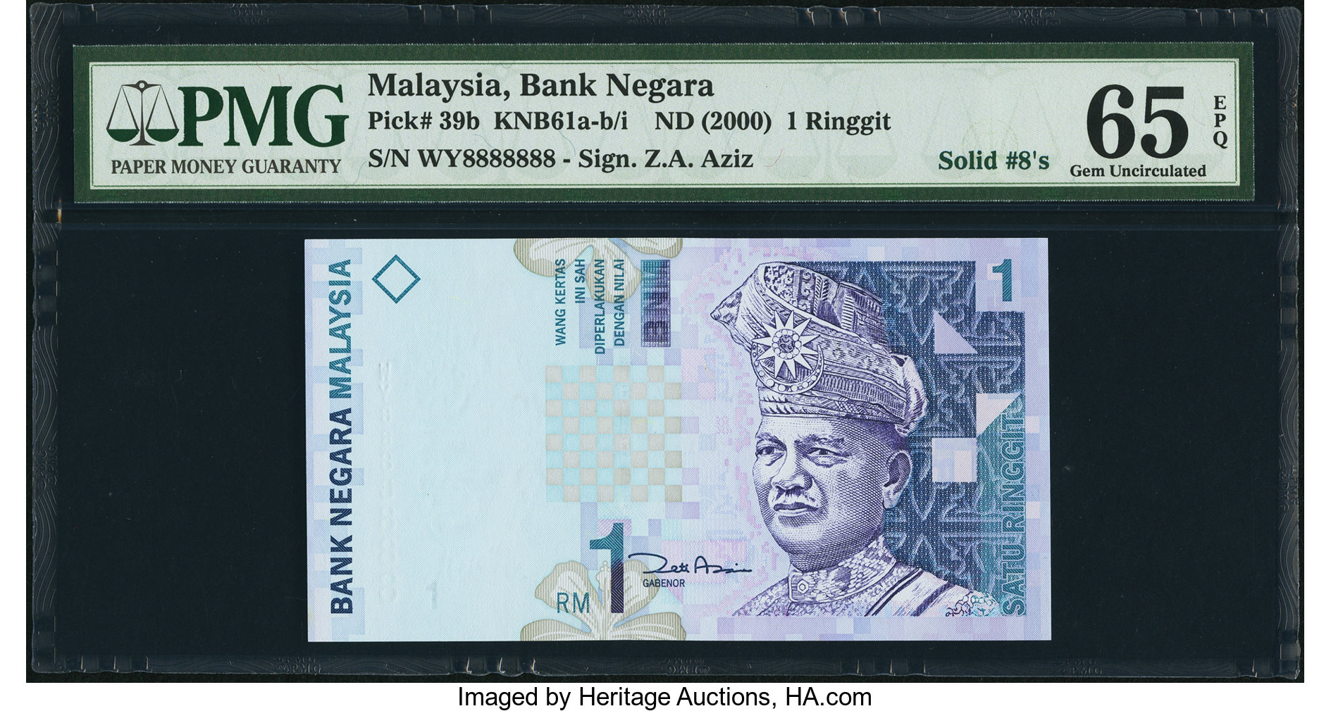 image for: Malaysia  1 ringgit (B139b)
