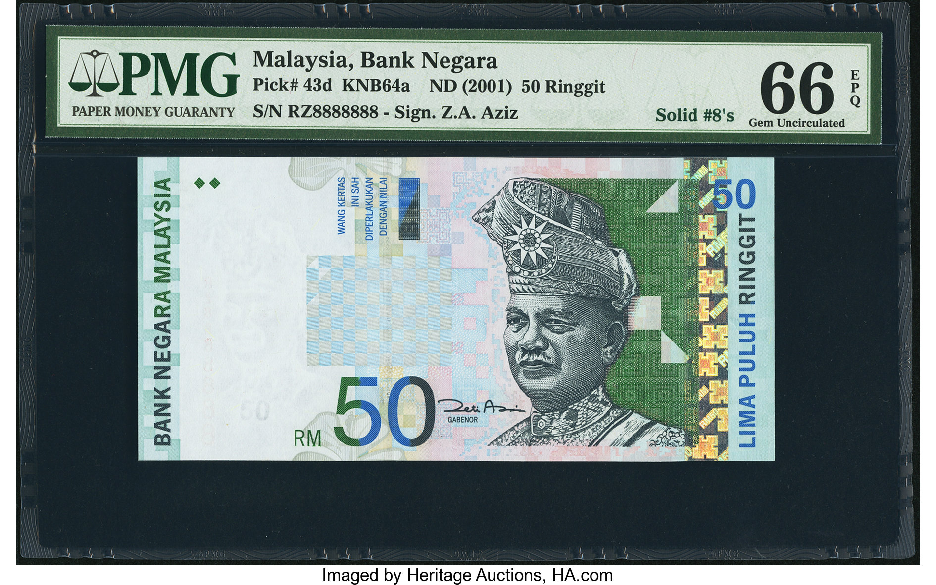 image for: Malaysia  50 ringgit (B143b)
