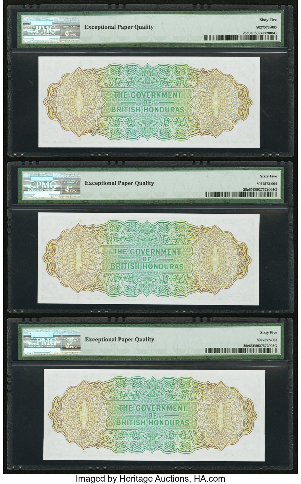 image for: British Honduras  1 dollar (B127a)