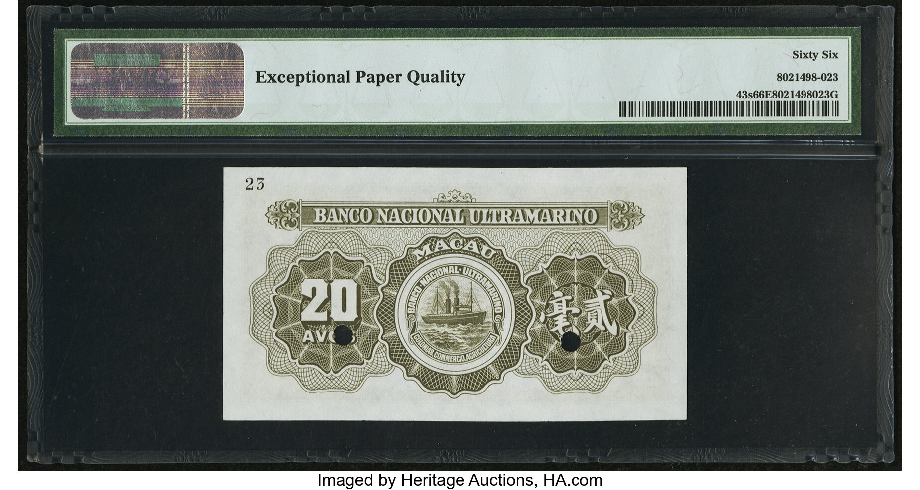 image for: Macau  20 avos(B045as3)