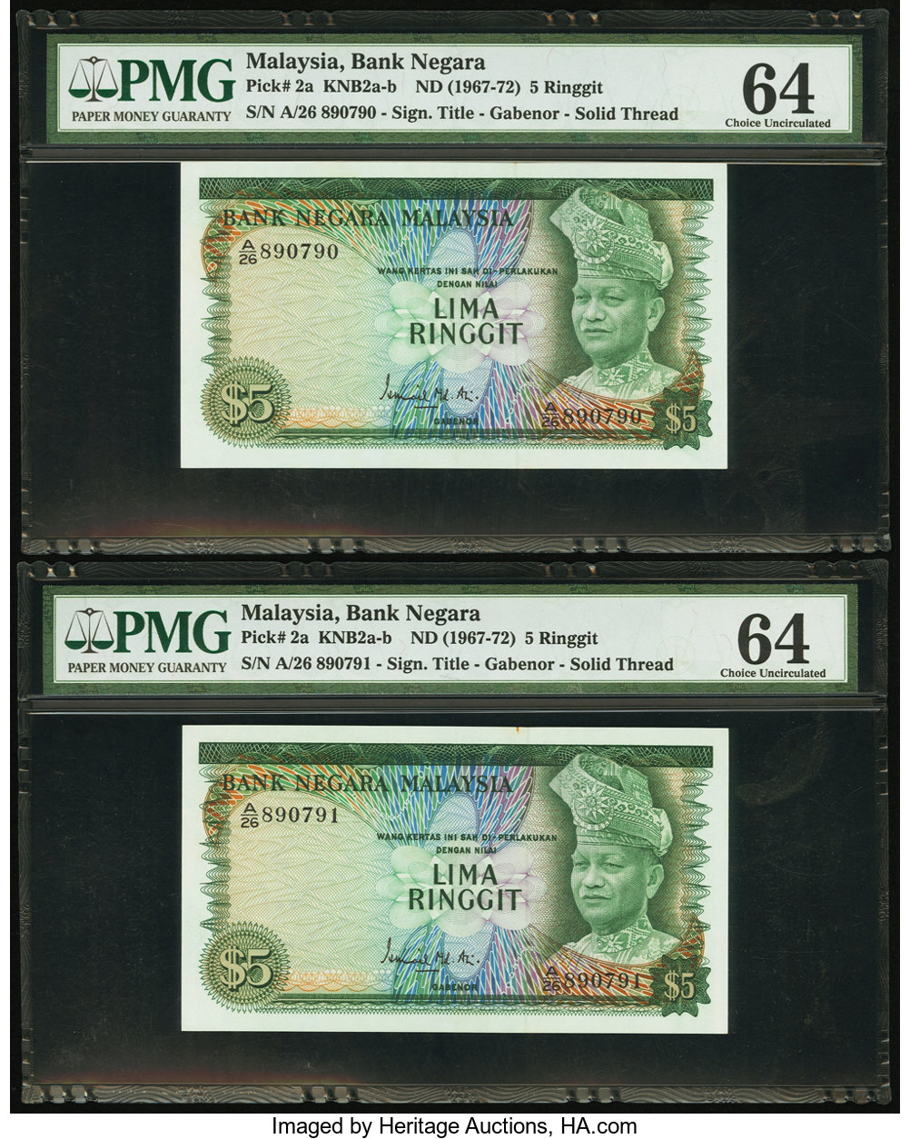 image for: Malaysia  5 ringgit (B102as)