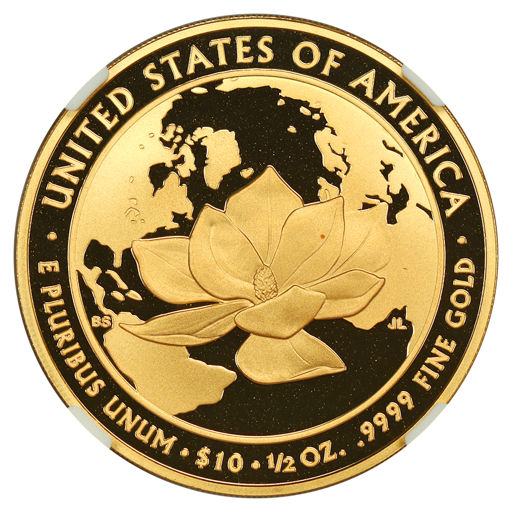 image for: 2015-W Jacqueline Kennedy $10 PCGS Proof 69 DCAM (Box and COA)