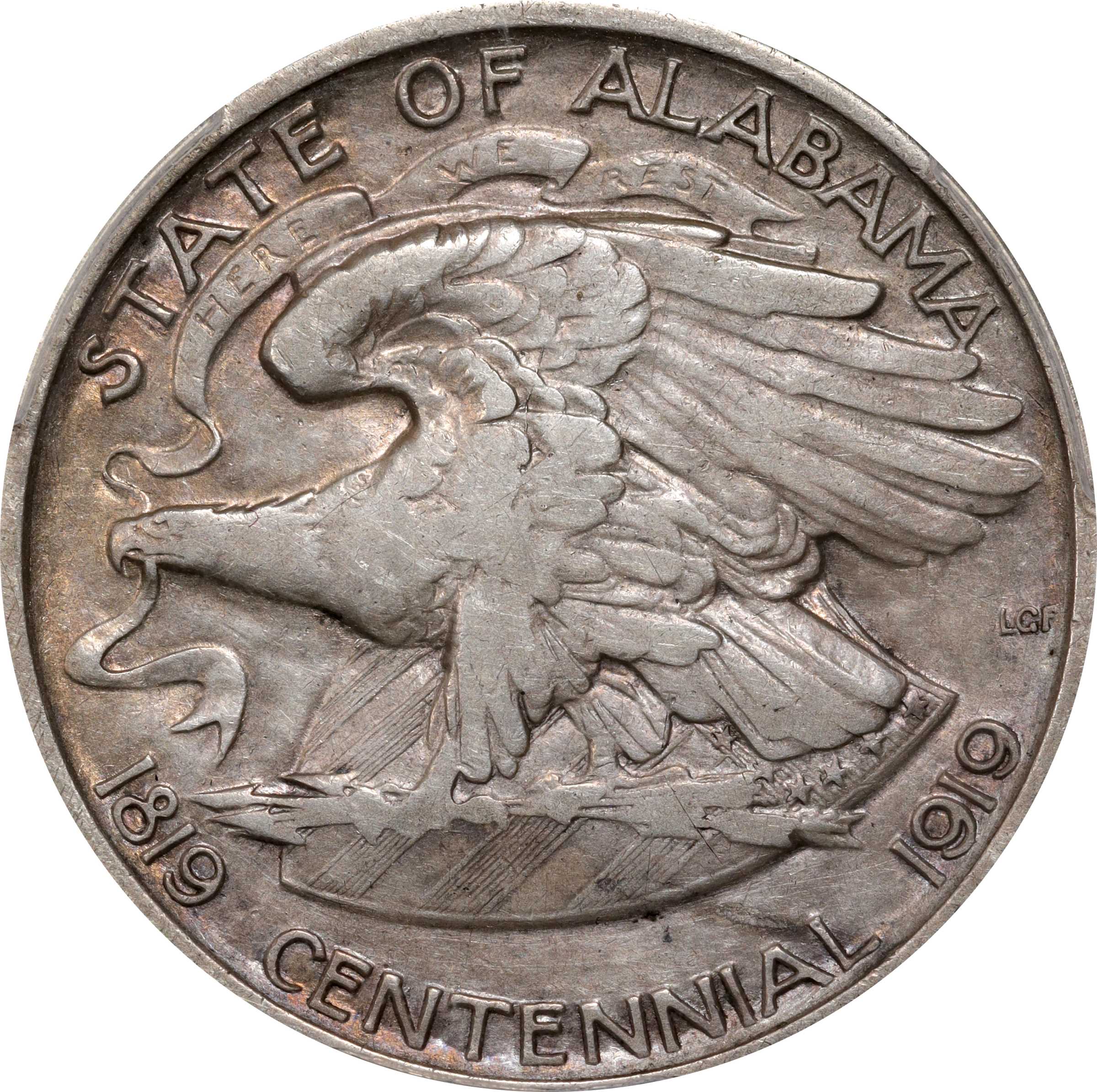 1921 50c Alabama, 2x2 XF40 thumbnail 2