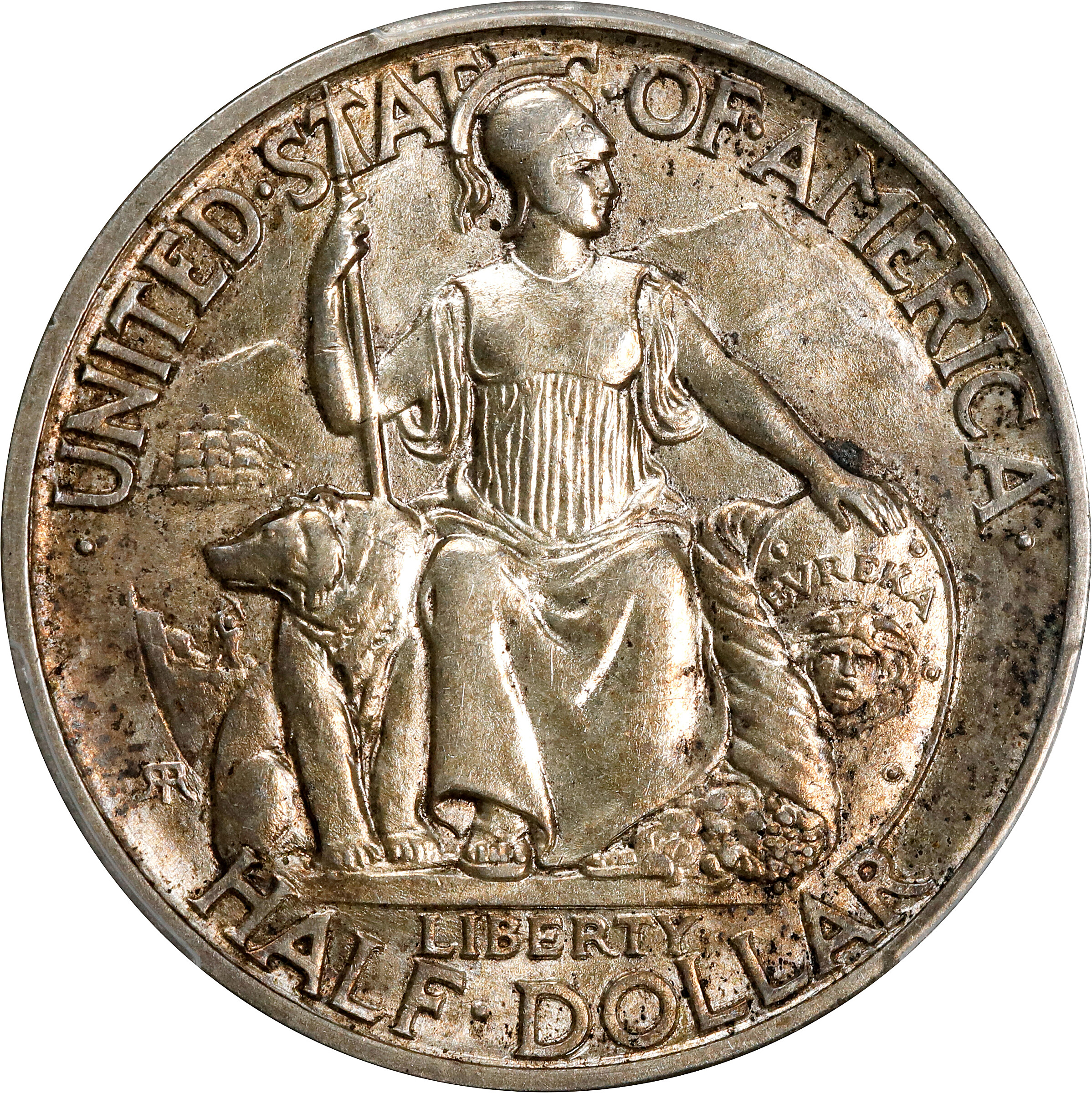 1935-S San Diego, California Pacific International Exposition. MS-62 (PCGS).