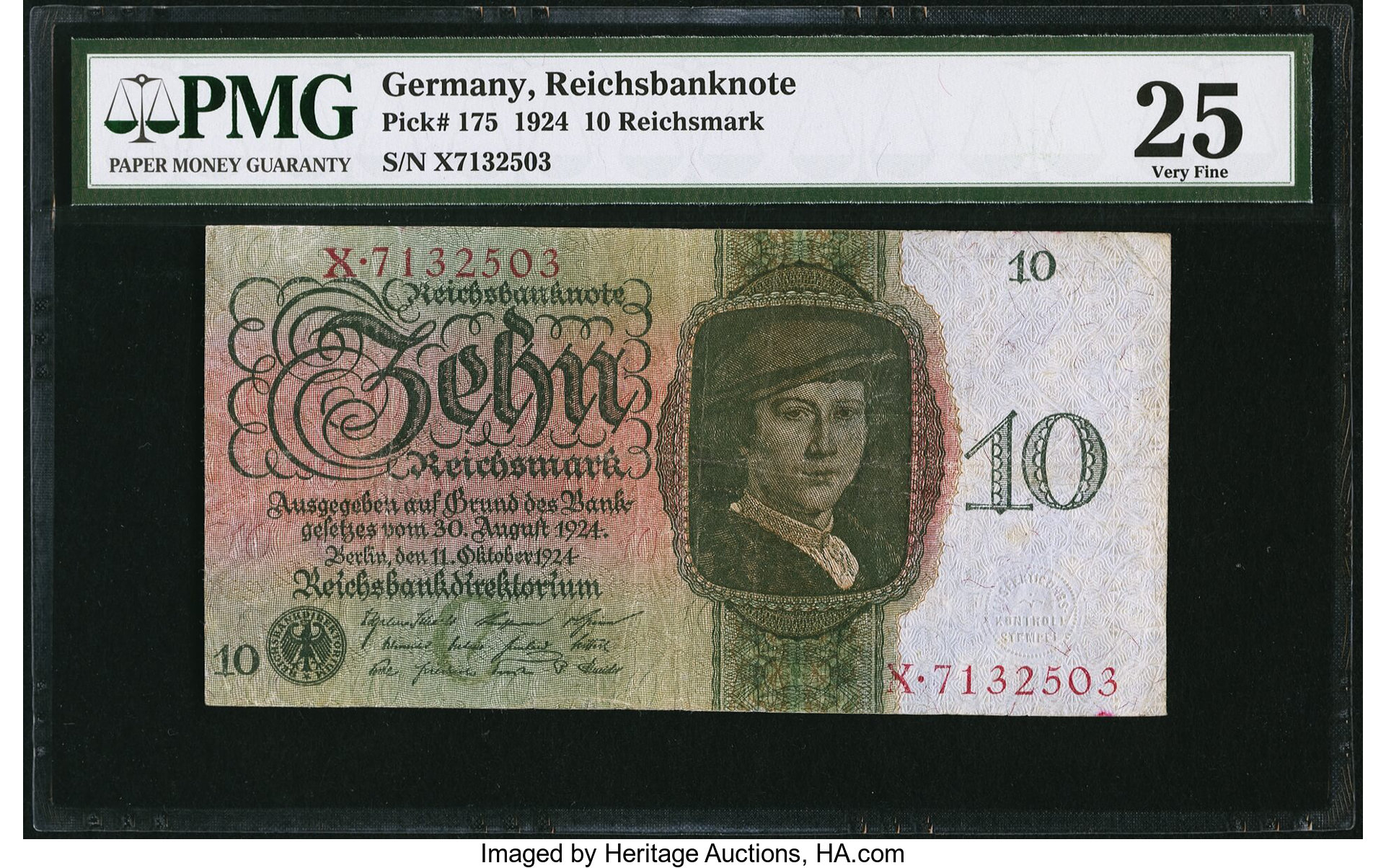 image for: Germany  10 reichsmark (B313a6)