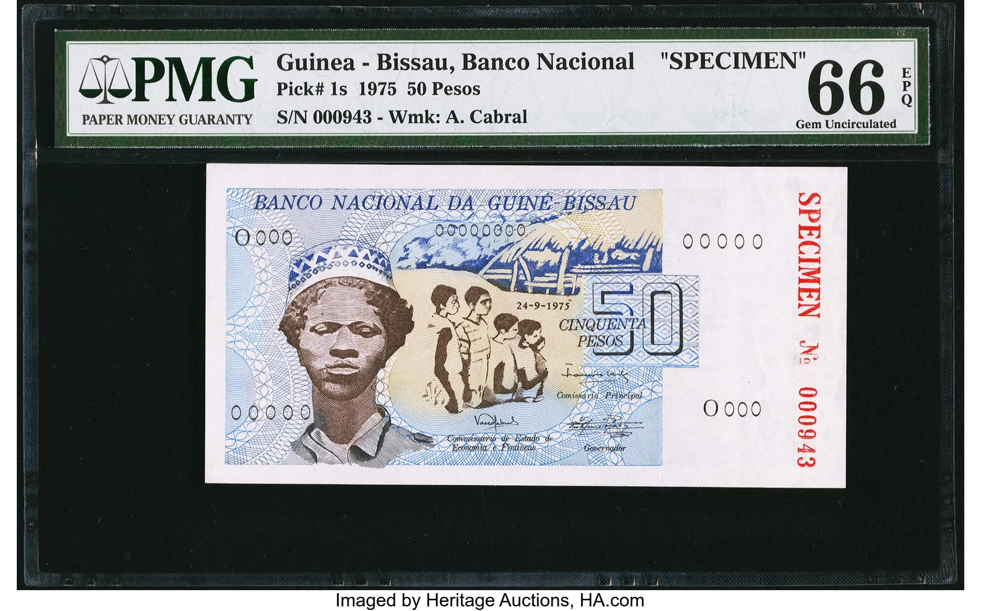 Guiné-Bissau 500 Pesos 1975
