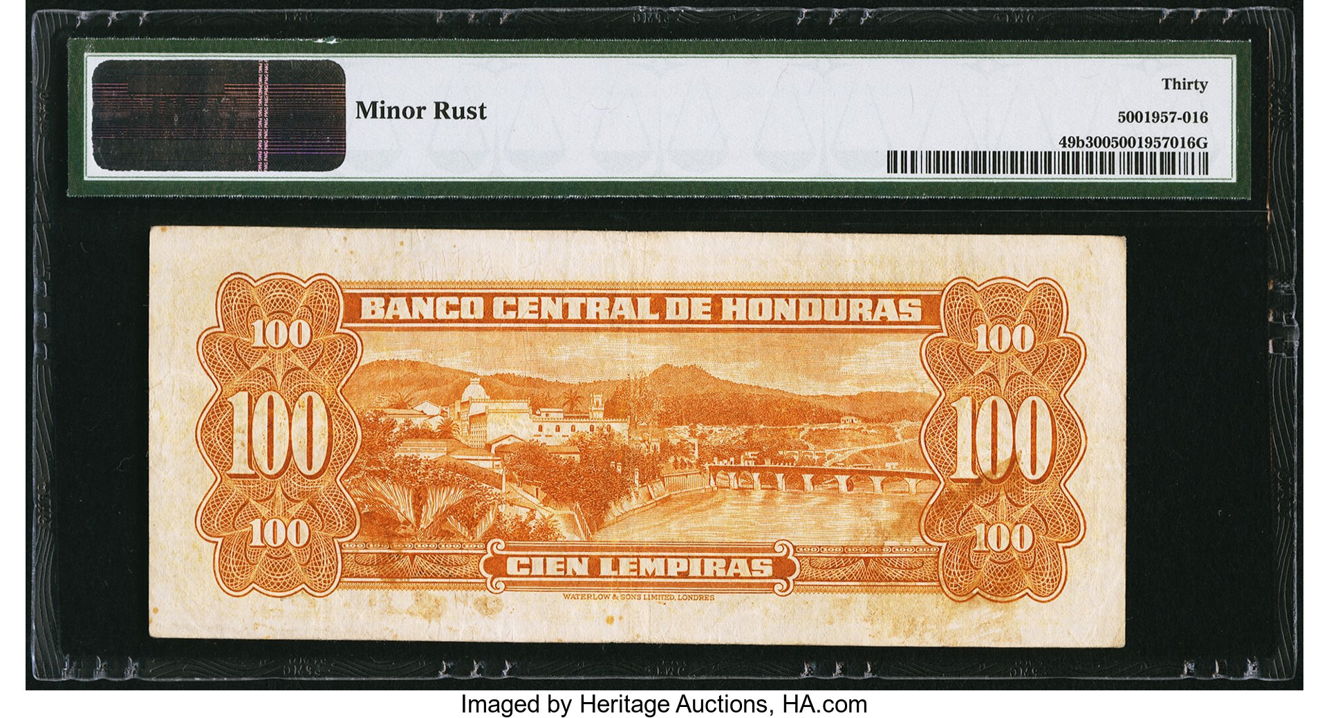 image for: Honduras  100 lempiras (B305c)