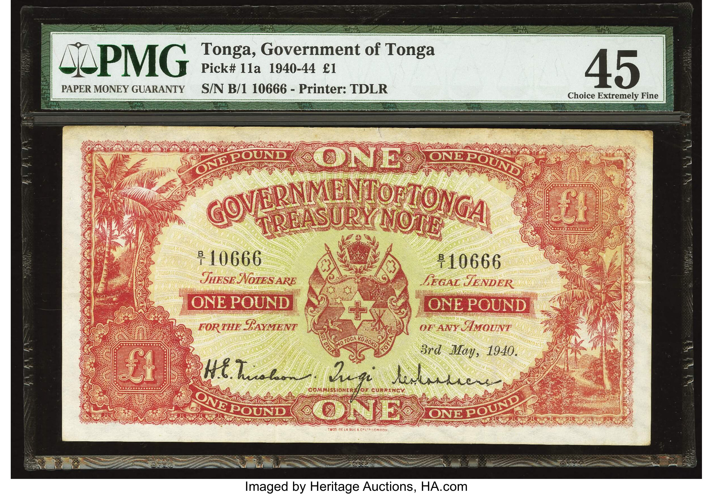 image for: Tonga  1 pound(B111g)