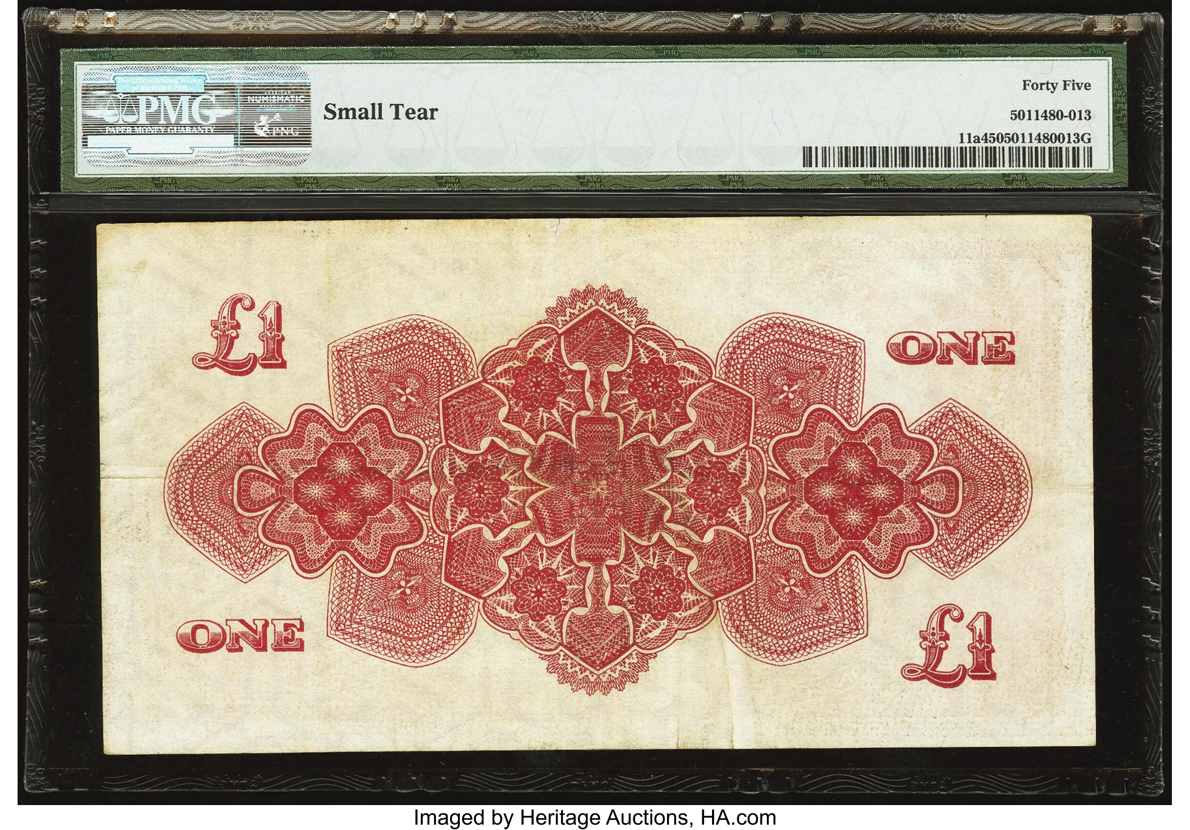 image for: Tonga  1 pound(B111o)