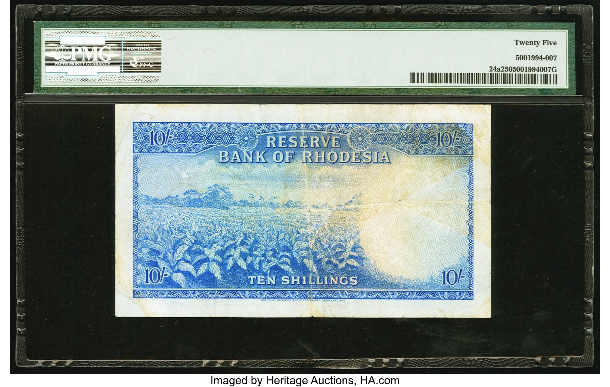 image for: Rhodesia  10 shillings(B101a)