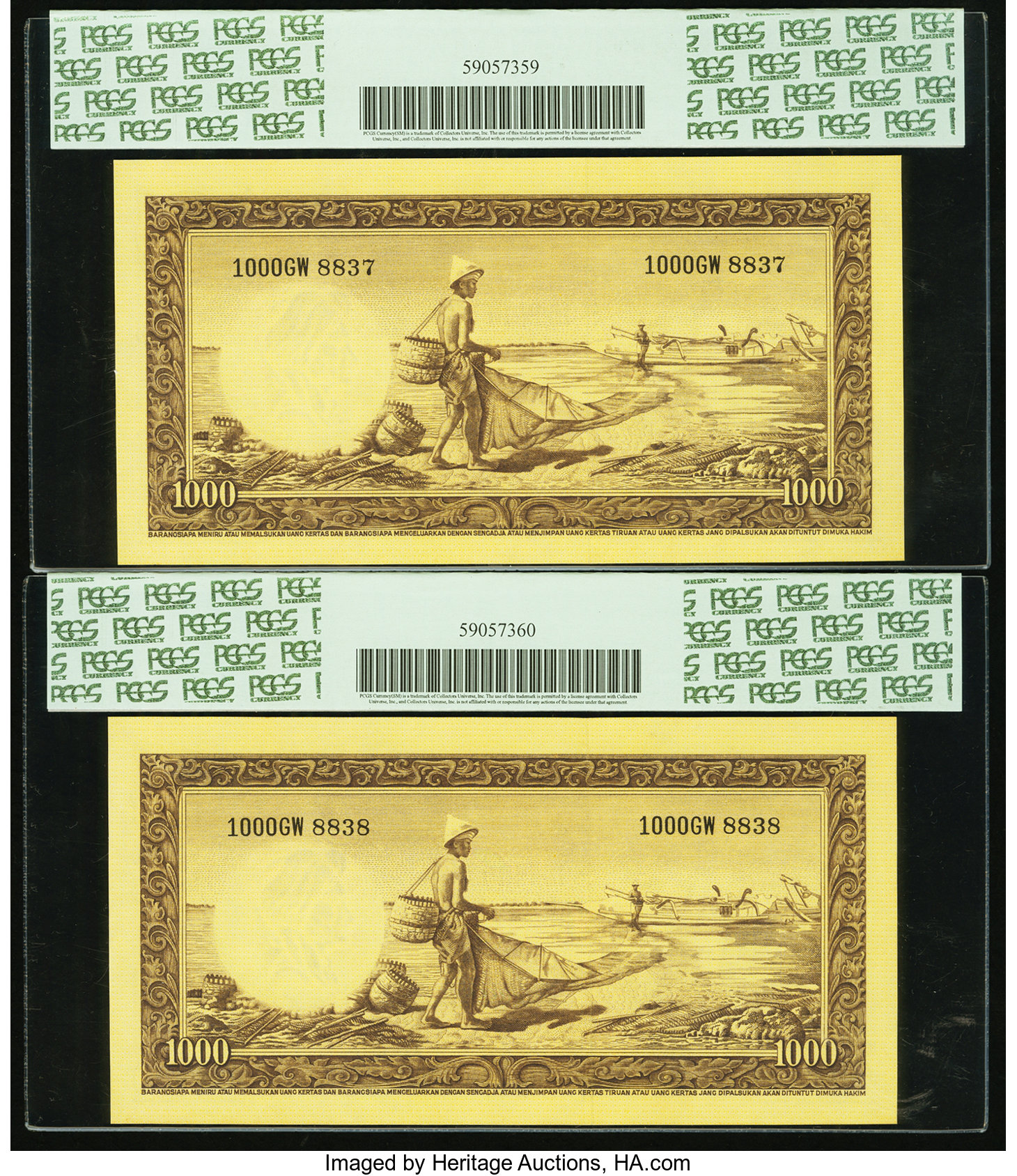 image for: Indonesia  1,000 rupiah (B514a)