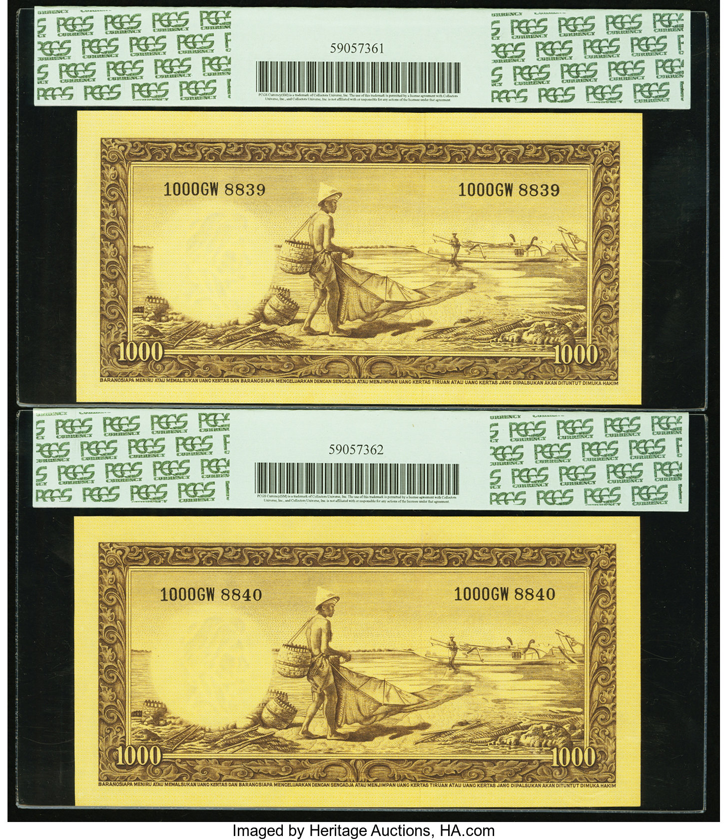 image for: Indonesia  1,000 rupiah (B514a)