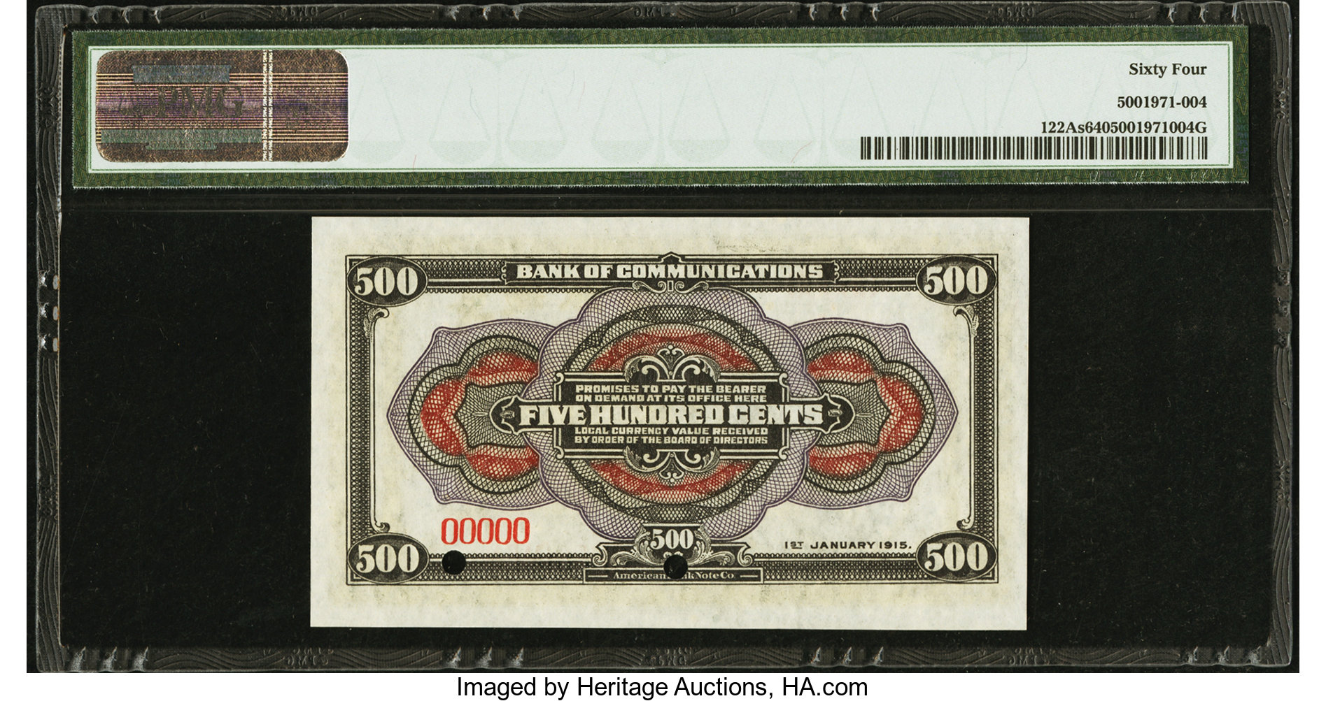 image for: China National Banks  1000 cents(B1446a)