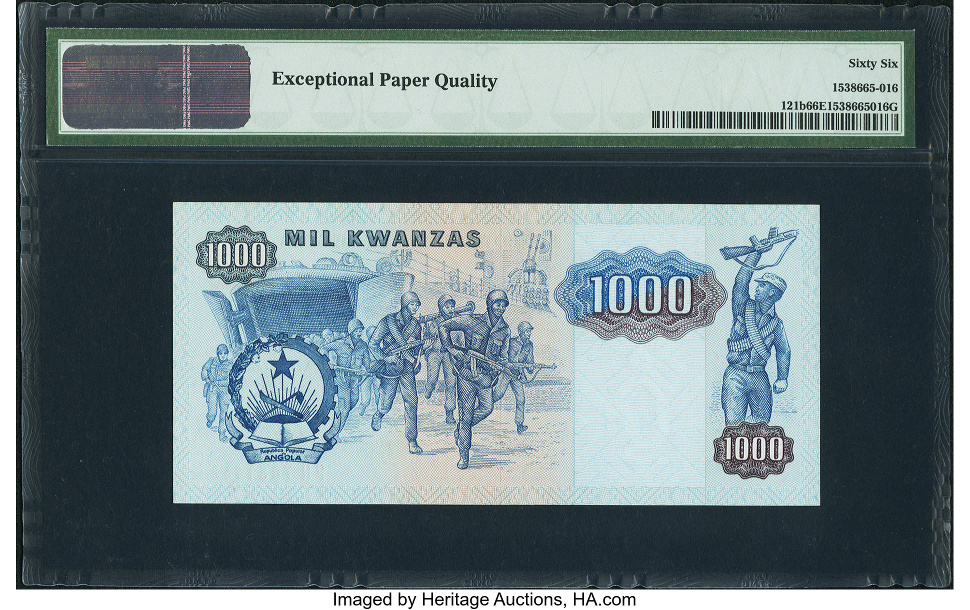 image for: Angola  1,000 kwanzas(B513b)
