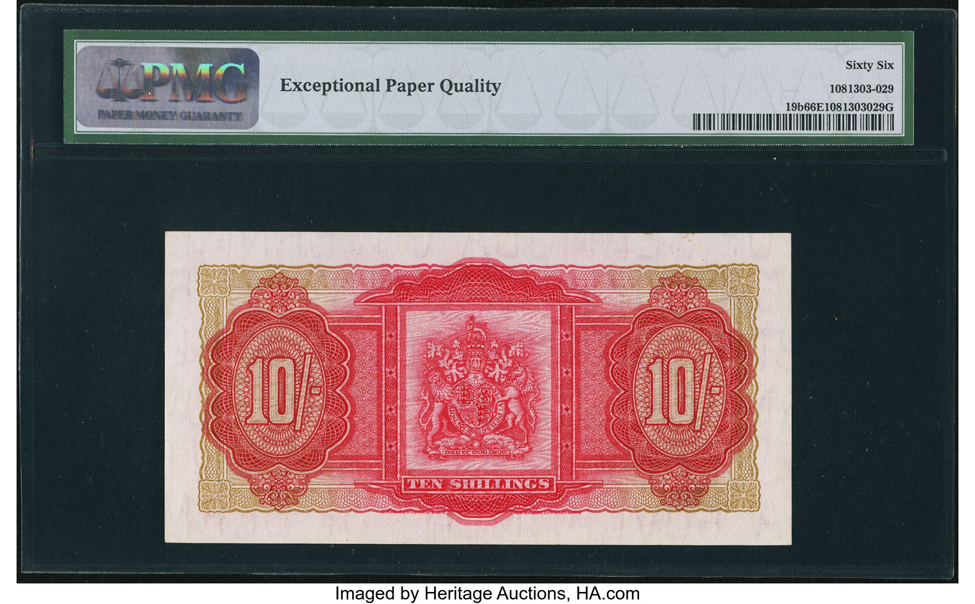 image for: Bermuda  10 shillings (B120p2)