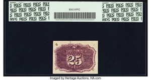 image for: Fr. 1289 25¢ Second Issue PCGS Choice New 63....