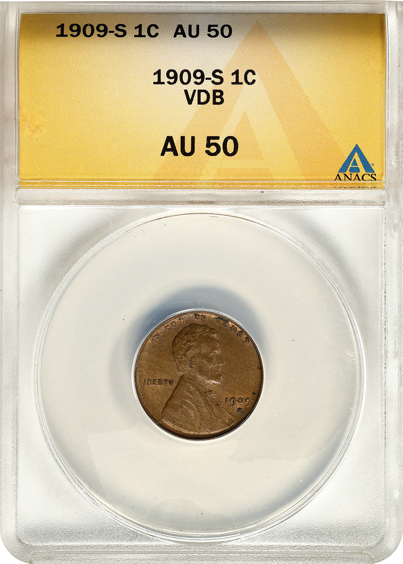 マーカー 1909 S VDB One Cent MS Values | Greysheet