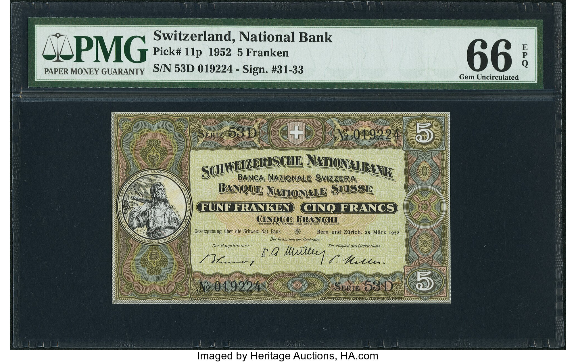image for: Switzerland  5 francs (B305h)