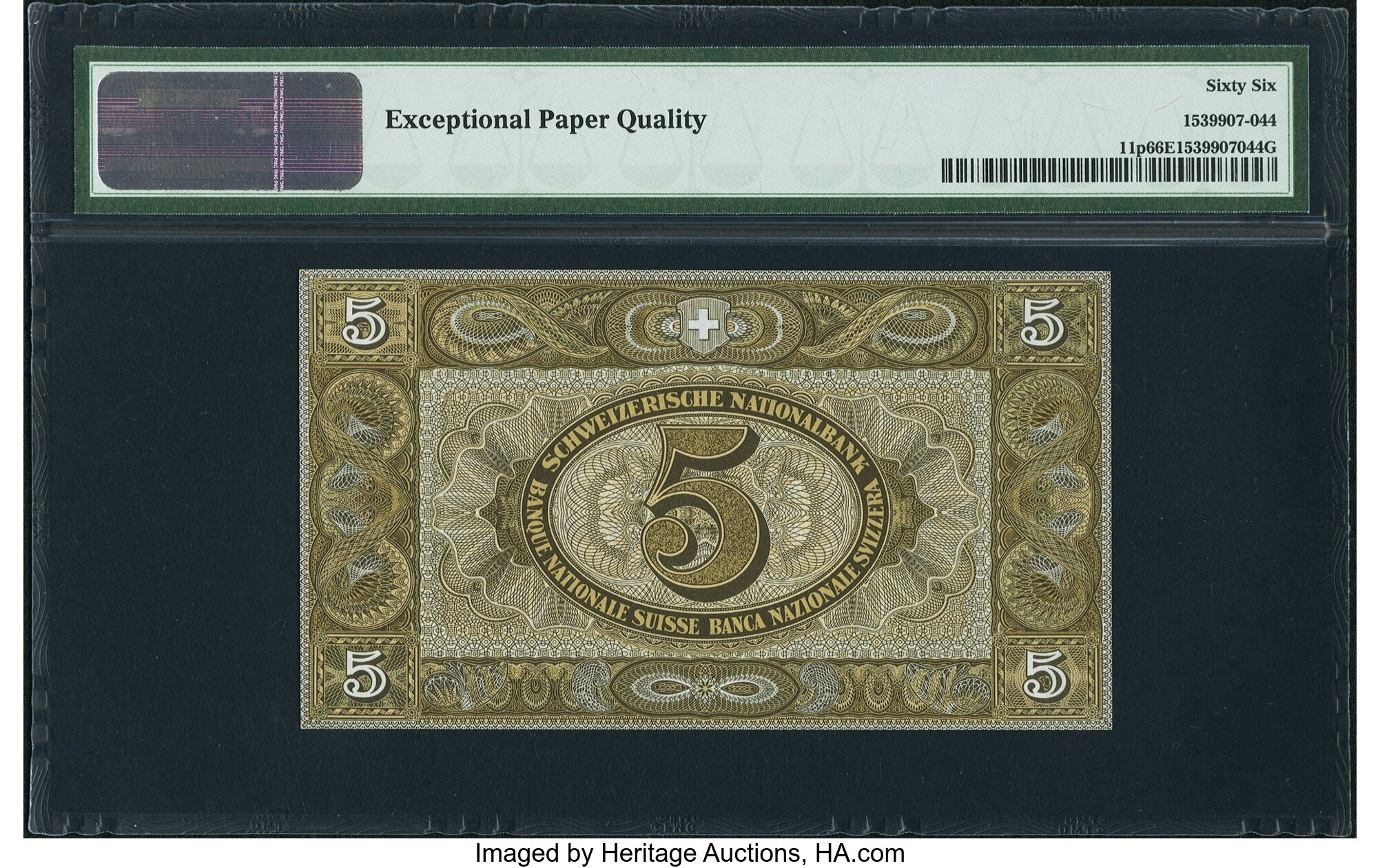 image for: Switzerland  5 francs (B305p)