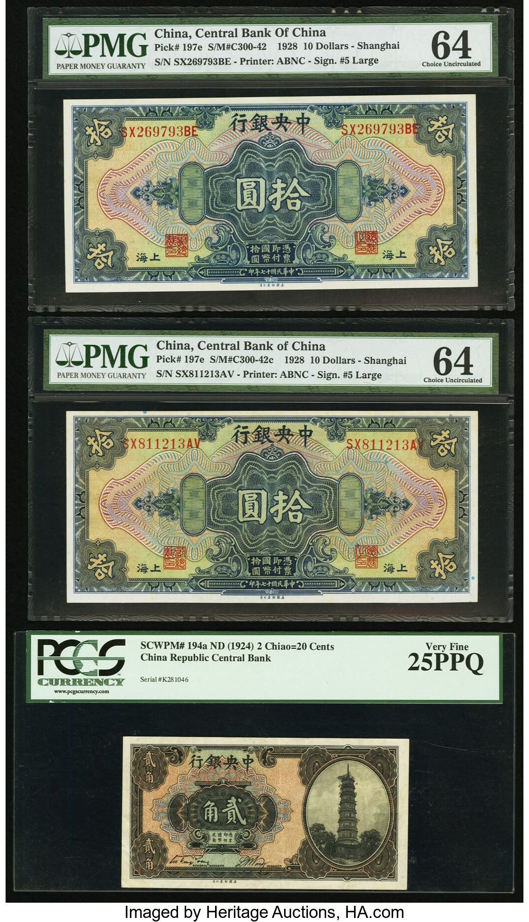 image for: China National Banks  20 cents(B3025a)