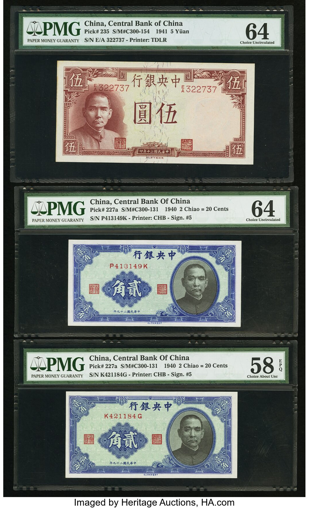 image for: China National Banks  20 yuan(B3087p2)