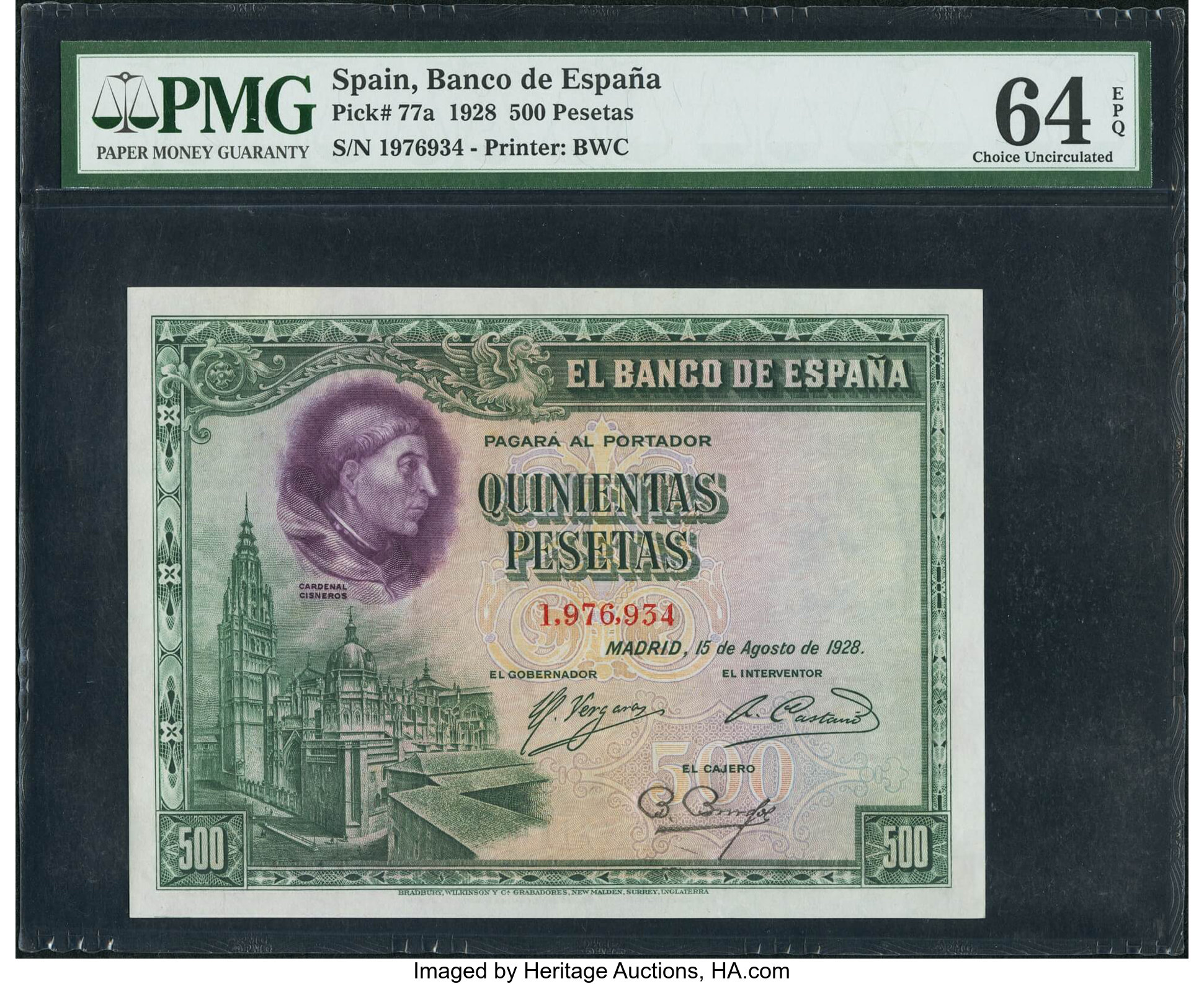 image for: Spain  500 pesetas(B521a)