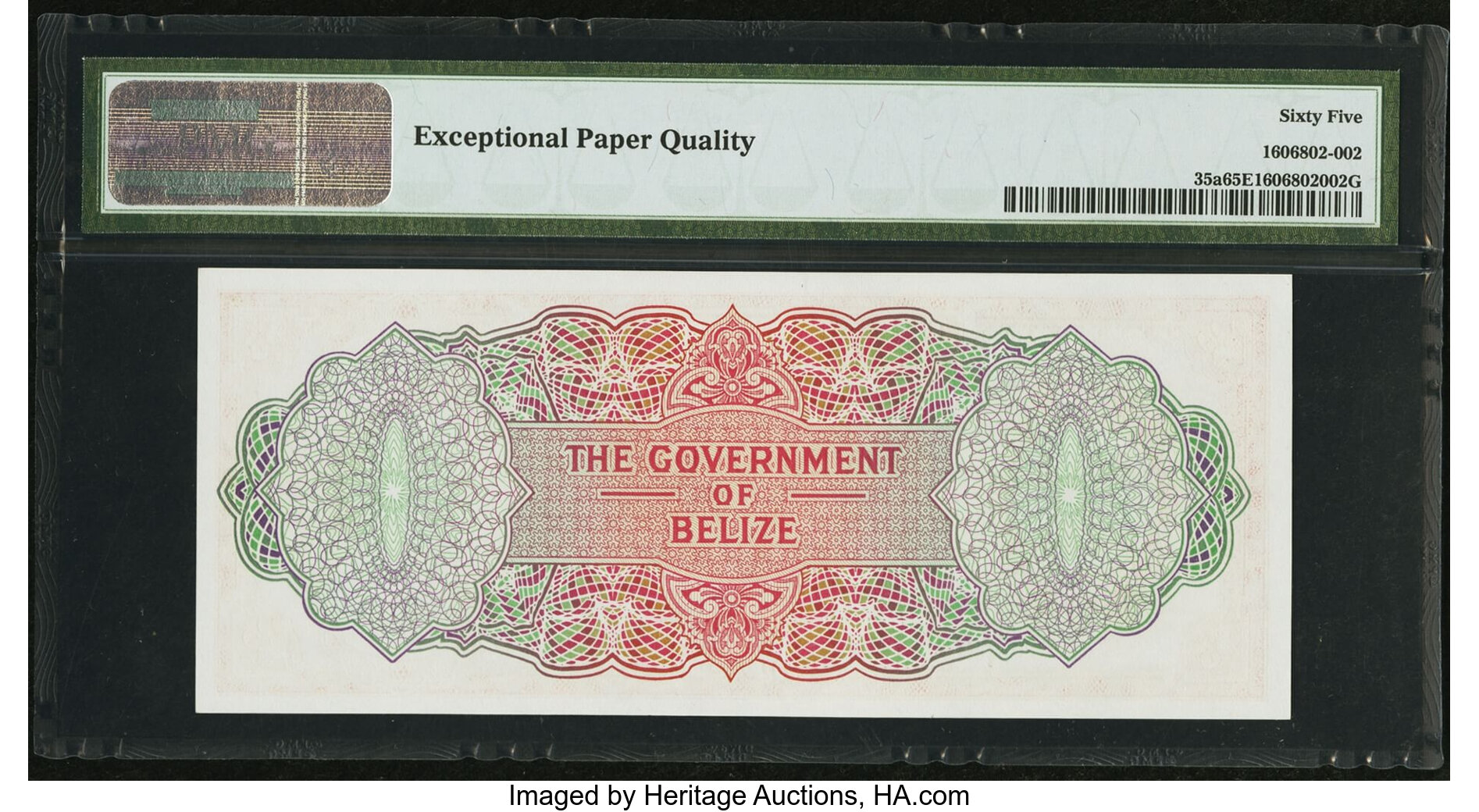 image for: Belize  5 dollars (B103ap)