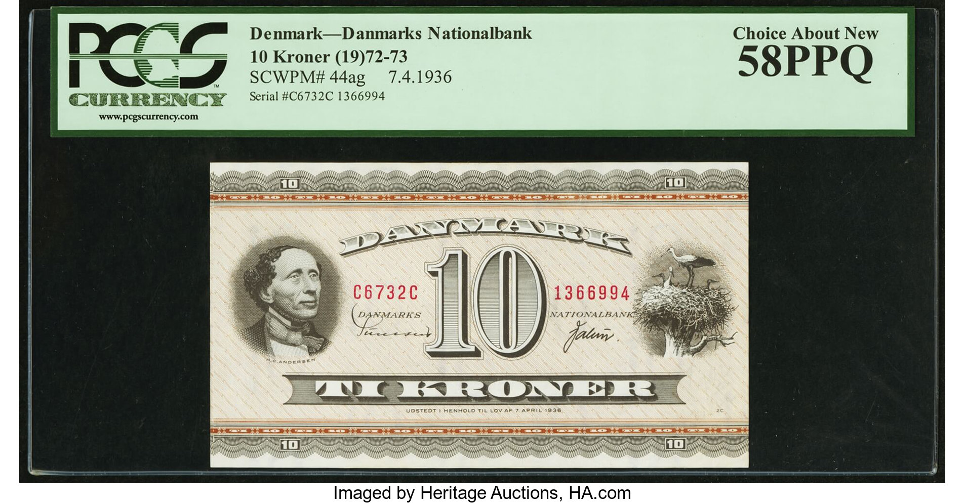 image for: Denmark  10 kroner (B914m)