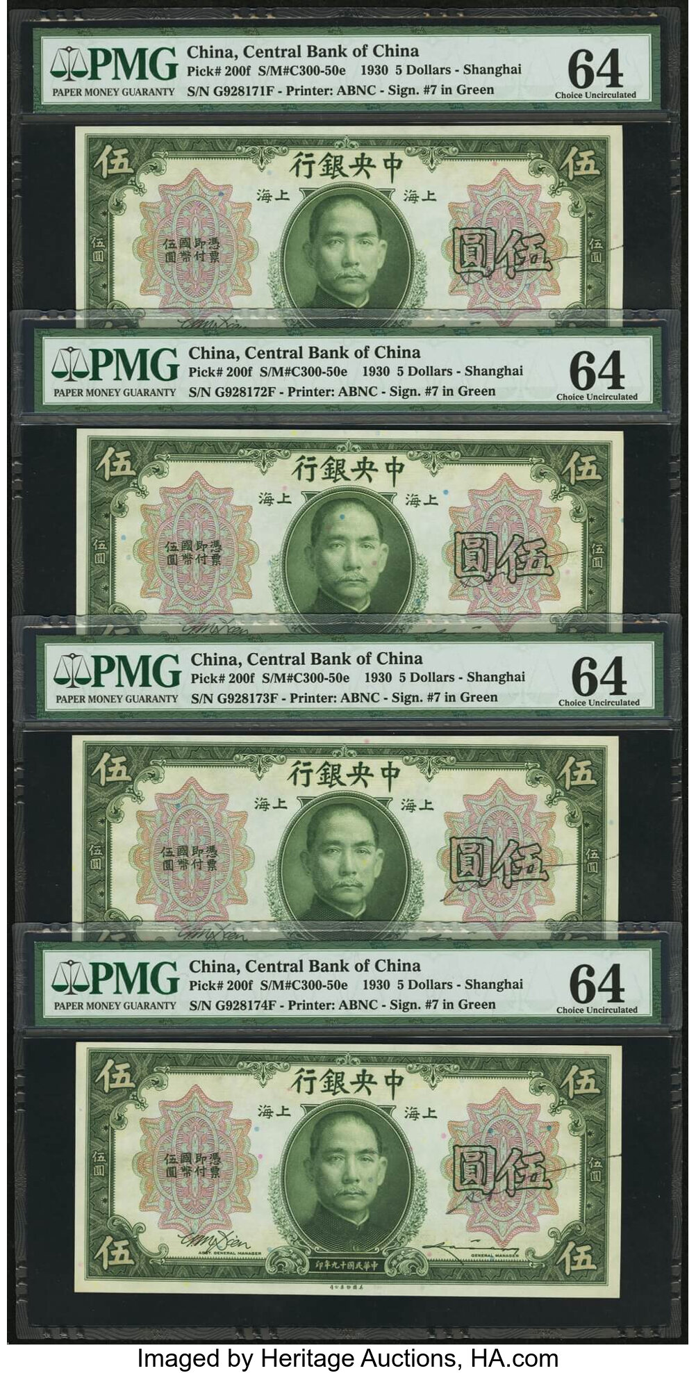 image for: China National Banks  5 dollars(B3050f)