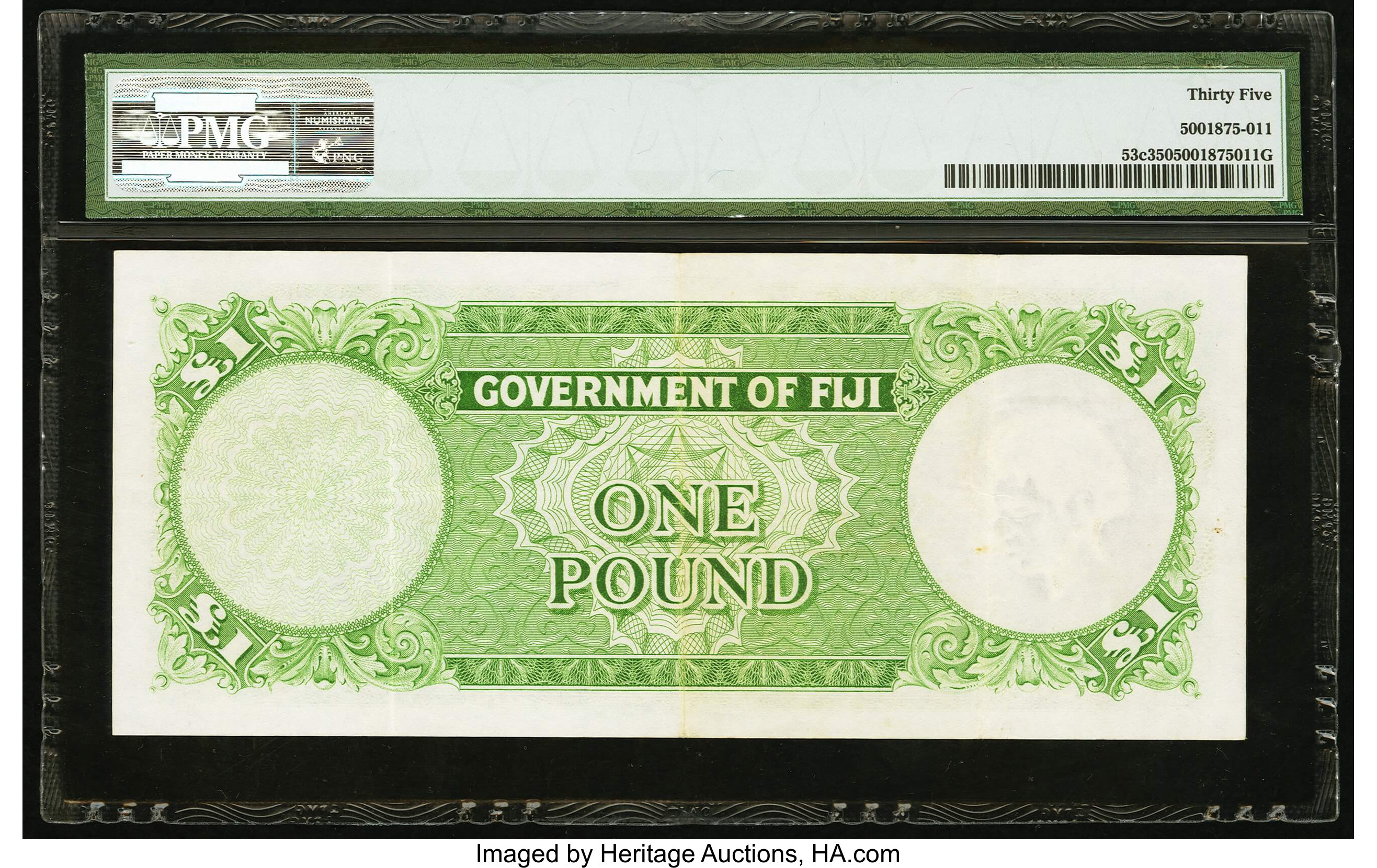 image for: Fiji  1 pound (B330fs)