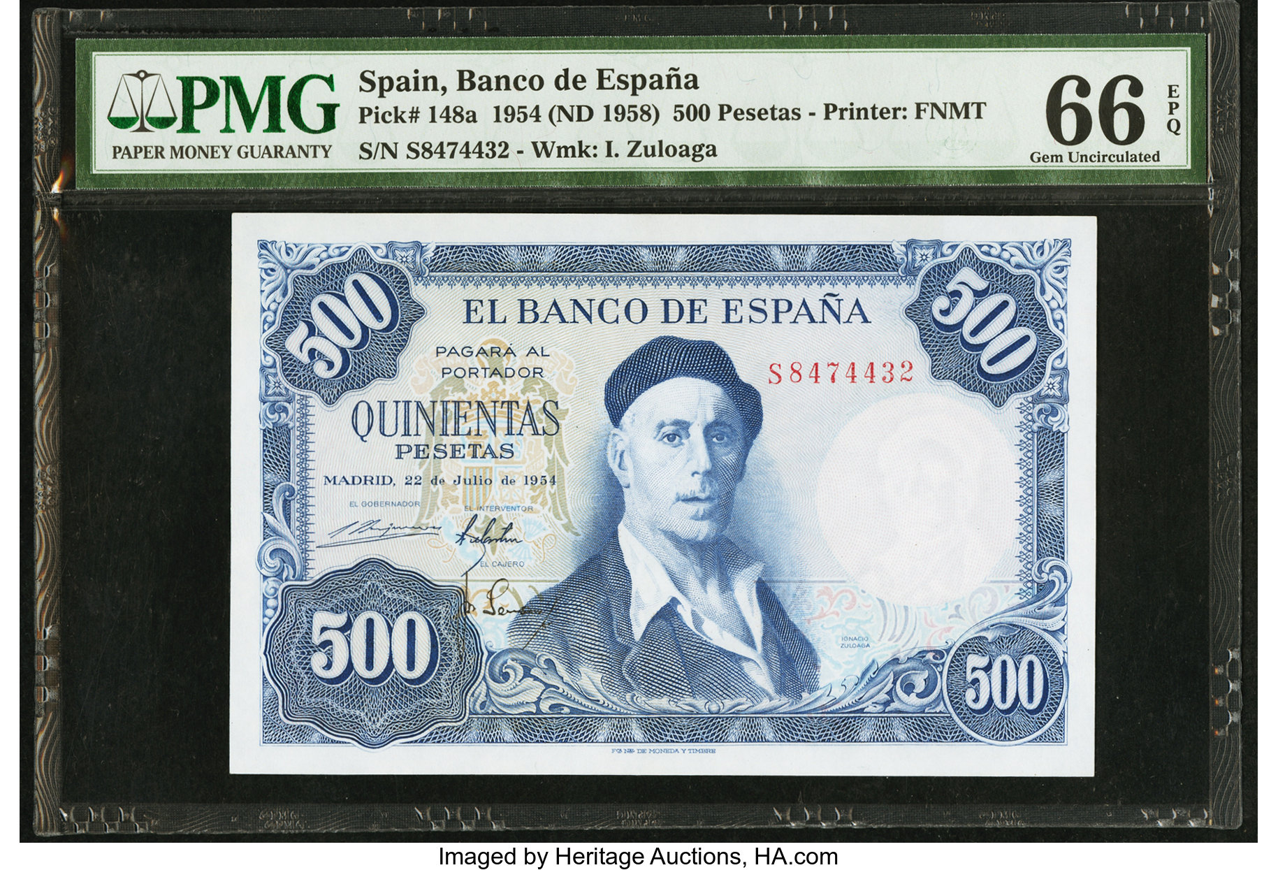 image for: Spain  500 pesetas (B614a)