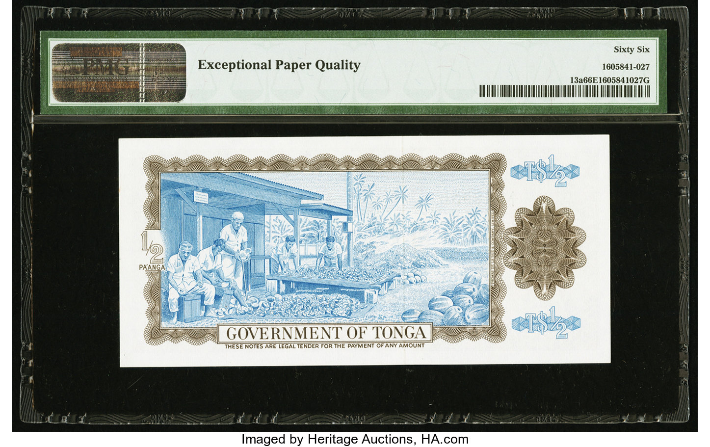 image for: Tonga  1/2 pa?anga(B113a)