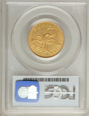 image for: 1795 $5 Small Eagle, BD-4, R.5, AU50 PCGS....