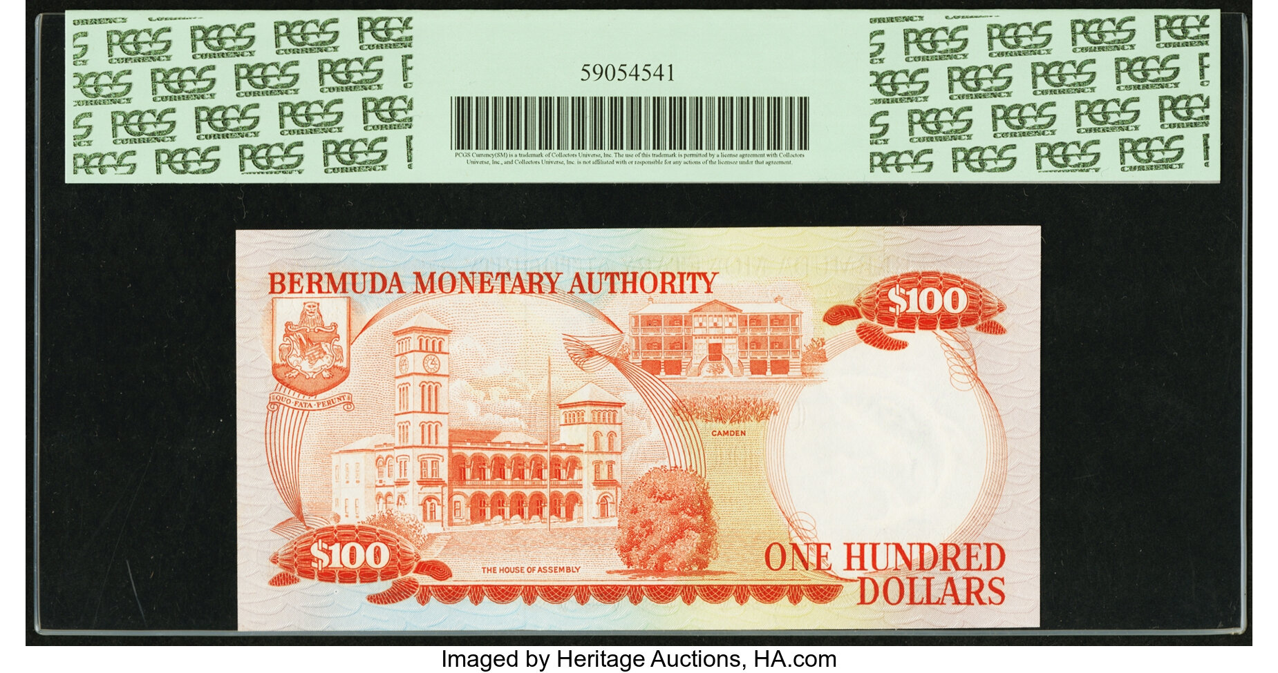 image for: Bermuda  100 dollars (B206az)