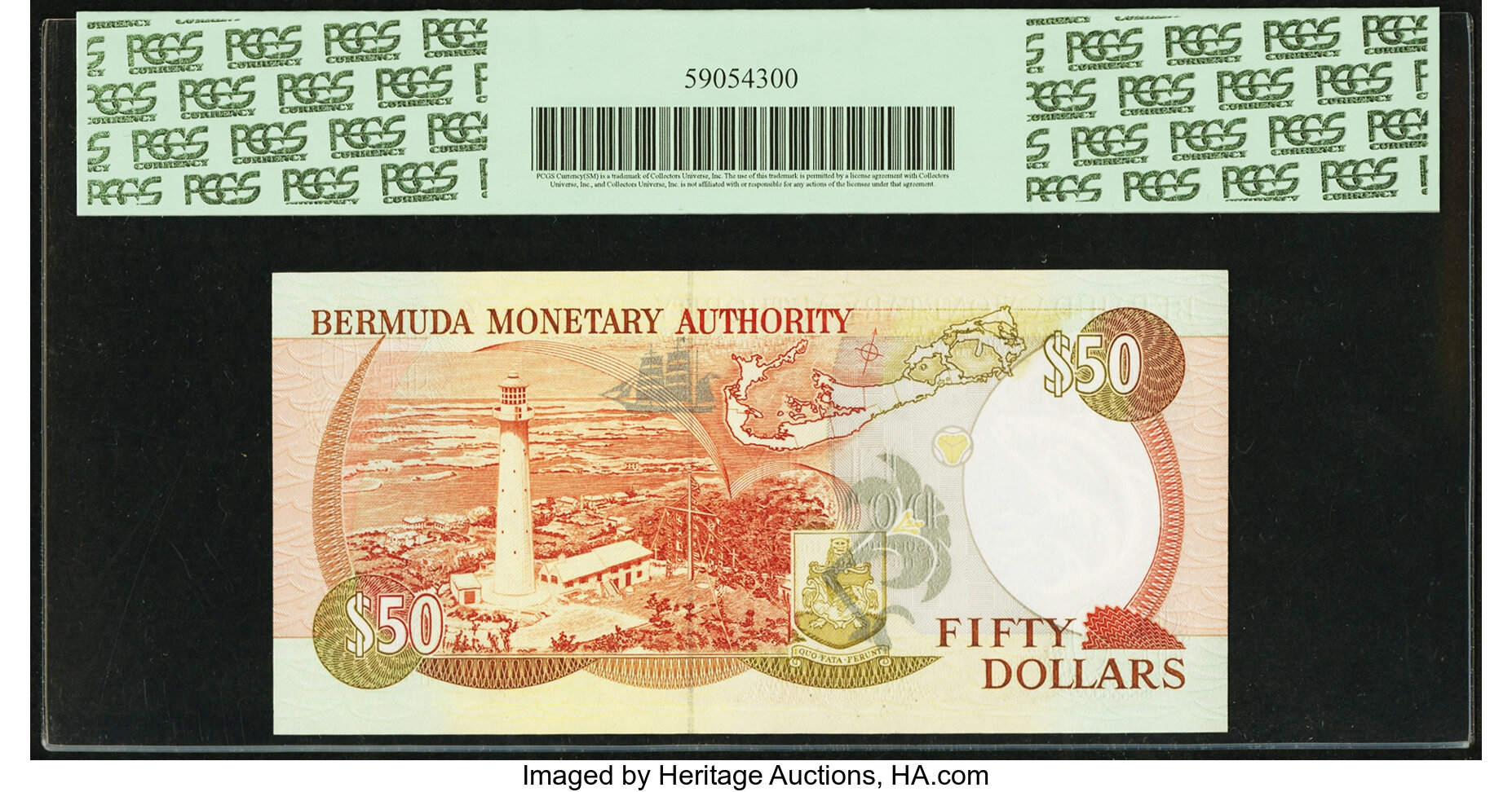 image for: Bermuda  50 dollars (B212as)