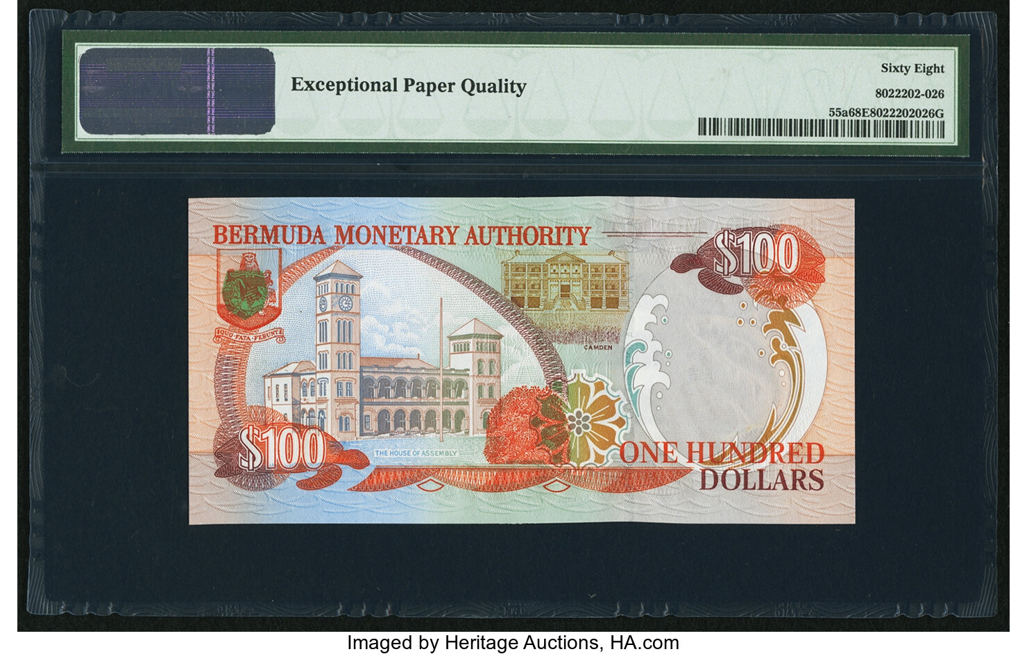 image for: Bermuda  100 dollars (B229a)