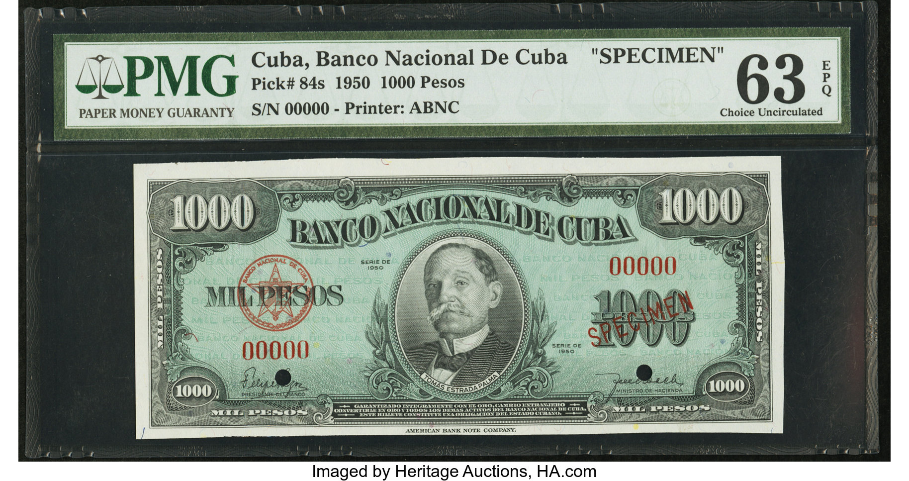 image for: Cuba  1,000 pesos (B808a)