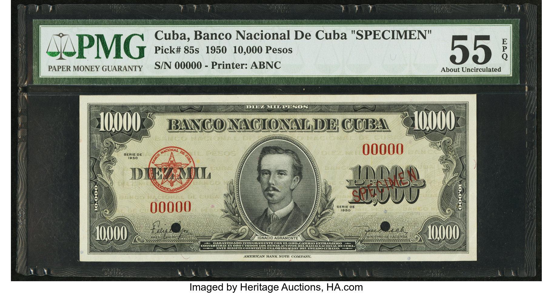 image for: Cuba  10,000 pesos (B809a)