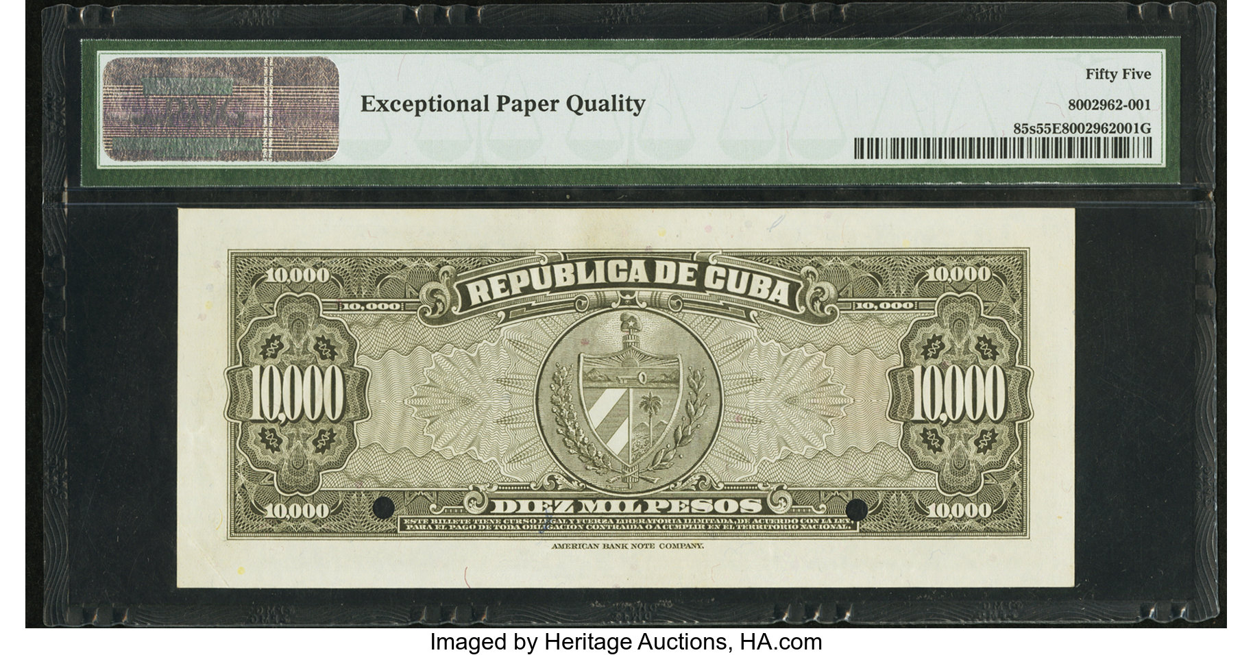 image for: Cuba  10,000 pesos (B809a)